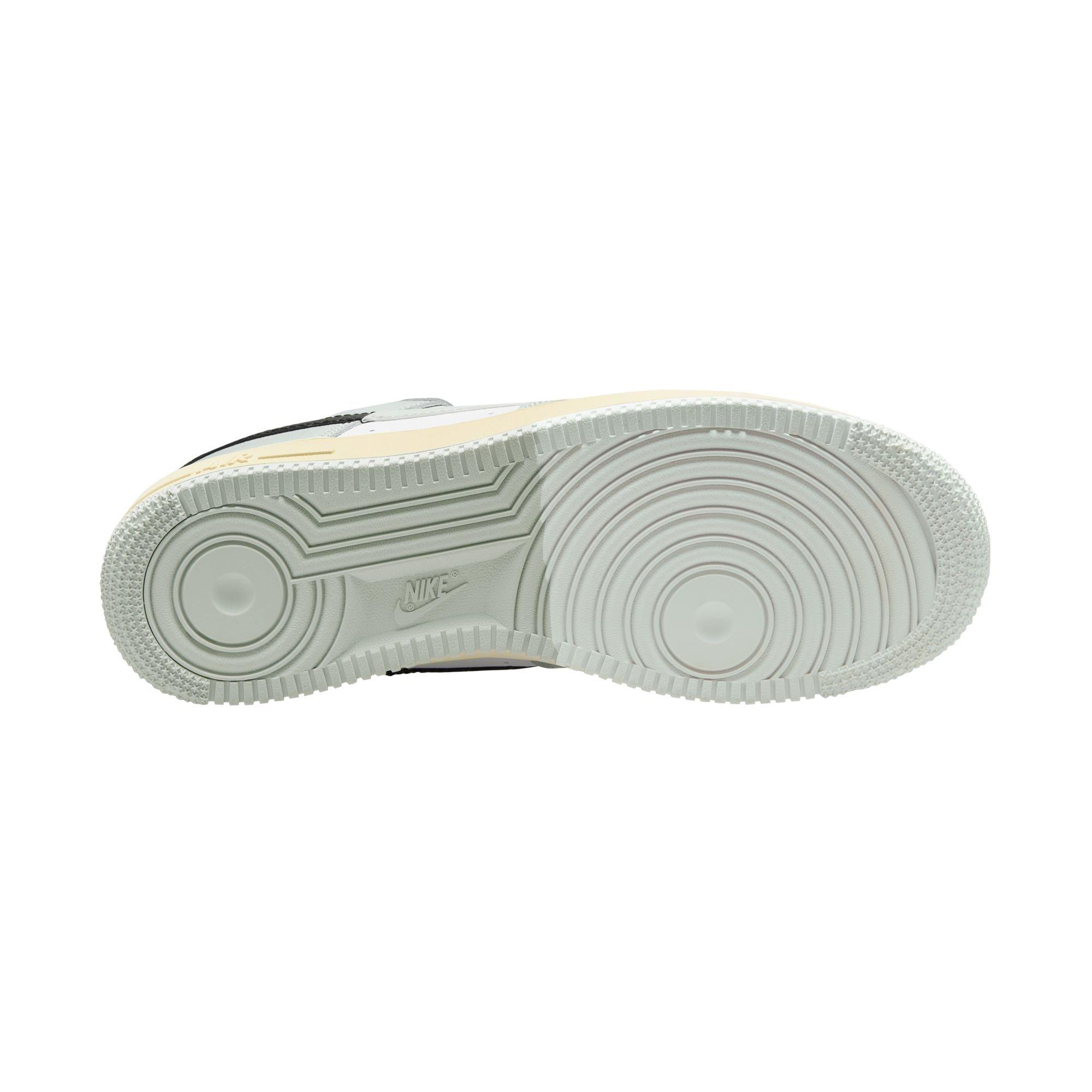 Nike Air Force 1 '07 LV8 Split "Light Silver" Men's Shoe - LIGHT SILVER/BLACK/WHITE Thumbnail View 11