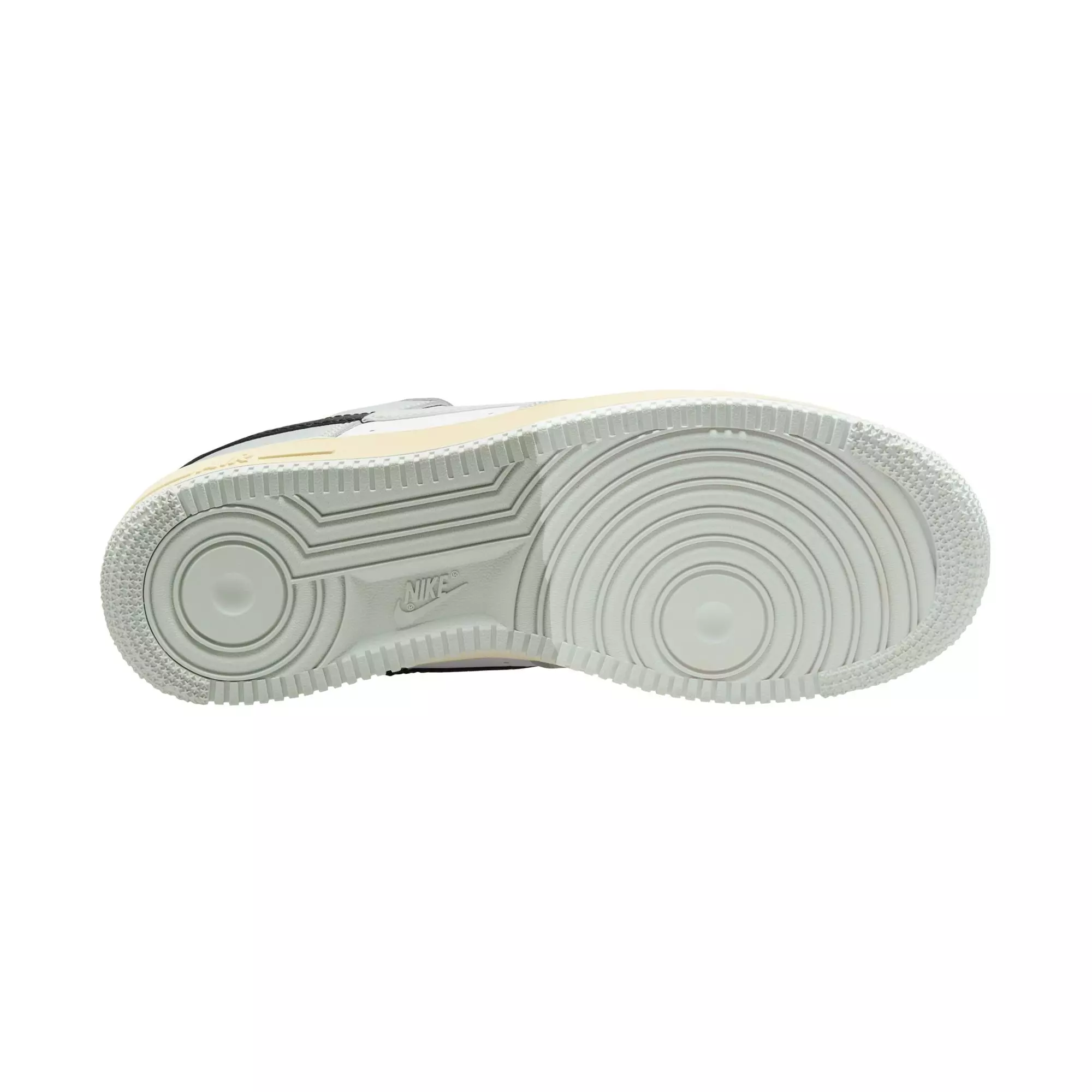 Nike Air Force 1 '07 LV8 Split "Light Silver" Men's Shoe - LIGHT SILVER/BLACK/WHITE