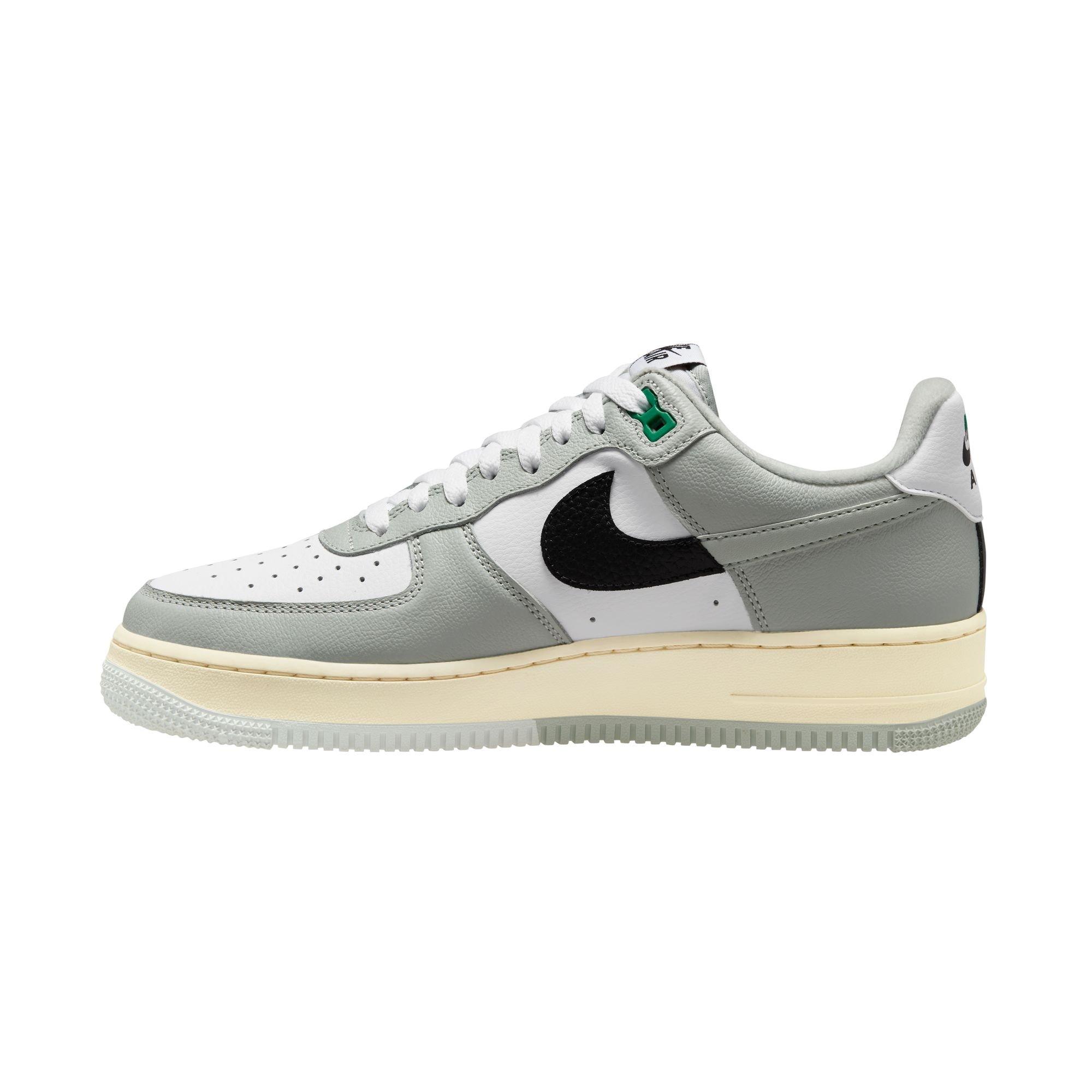 Nike Air Force 1 '07 LV8 Split "Light Silver" Men's Shoe - LIGHT SILVER/BLACK/WHITE Thumbnail View 7