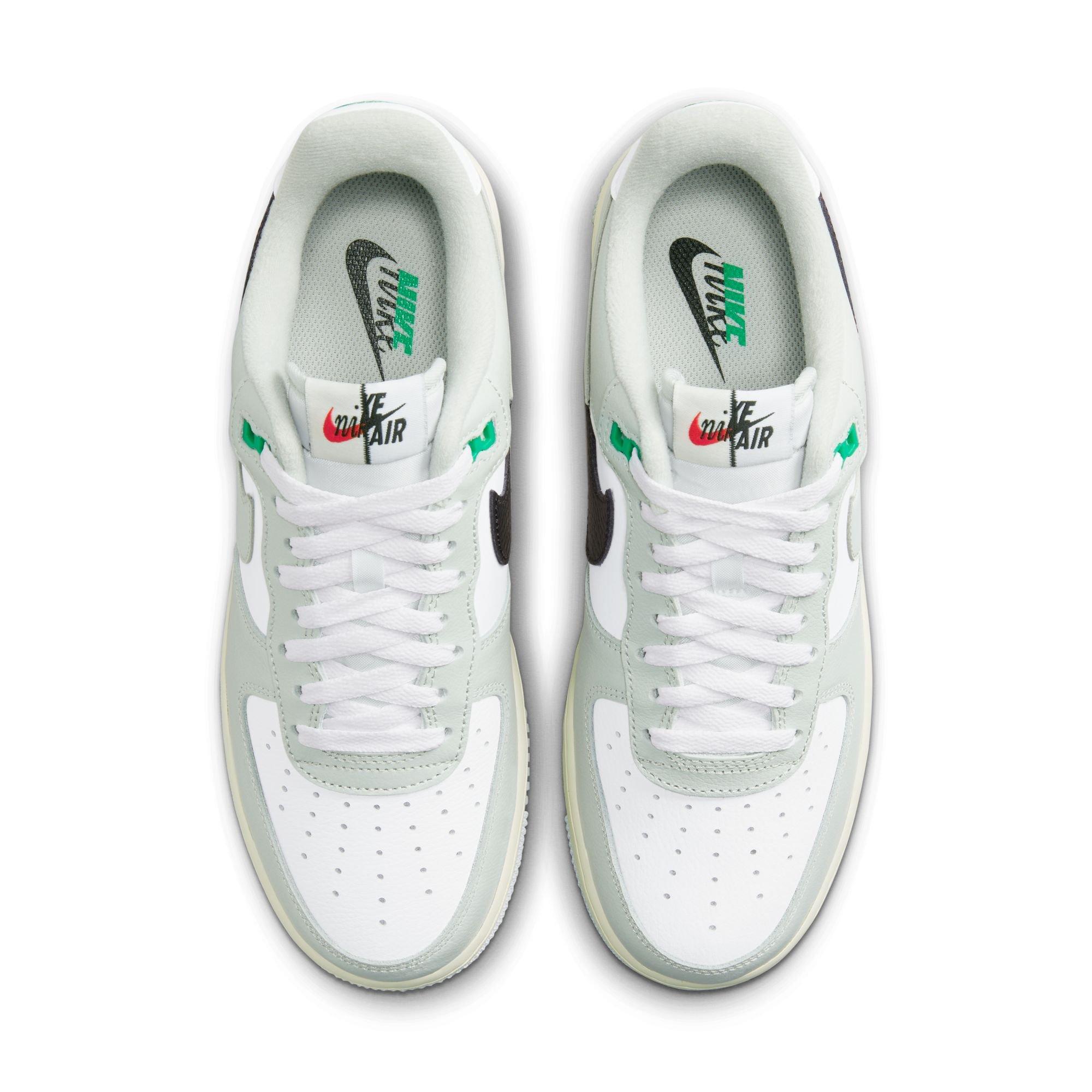 Nike Air Force 1 '07 LV8 Split "Light Silver" Men's Shoe - LIGHT SILVER/BLACK/WHITE Thumbnail View 9
