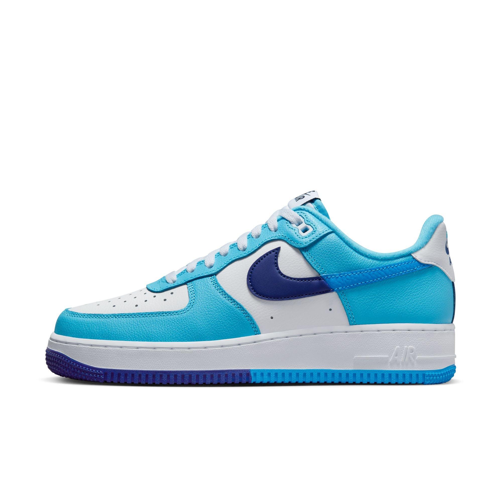 Nike Air Force 1 '07 LV8 Split Light Photo Blue Men's Shoe - Hibbett