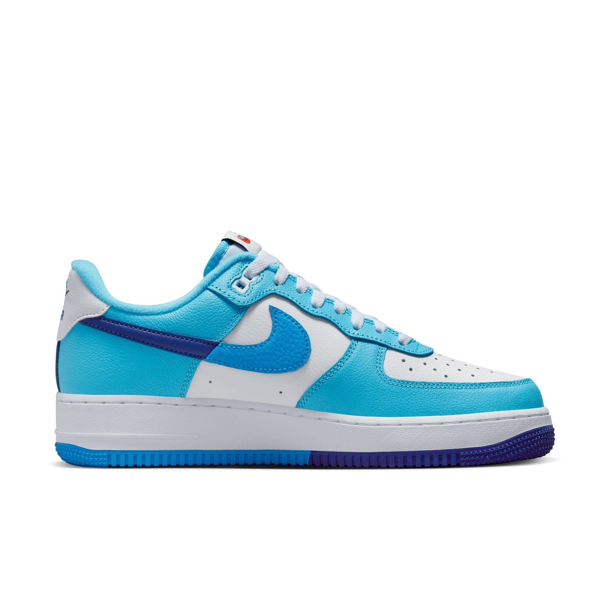 Blue nike hot sale air forces