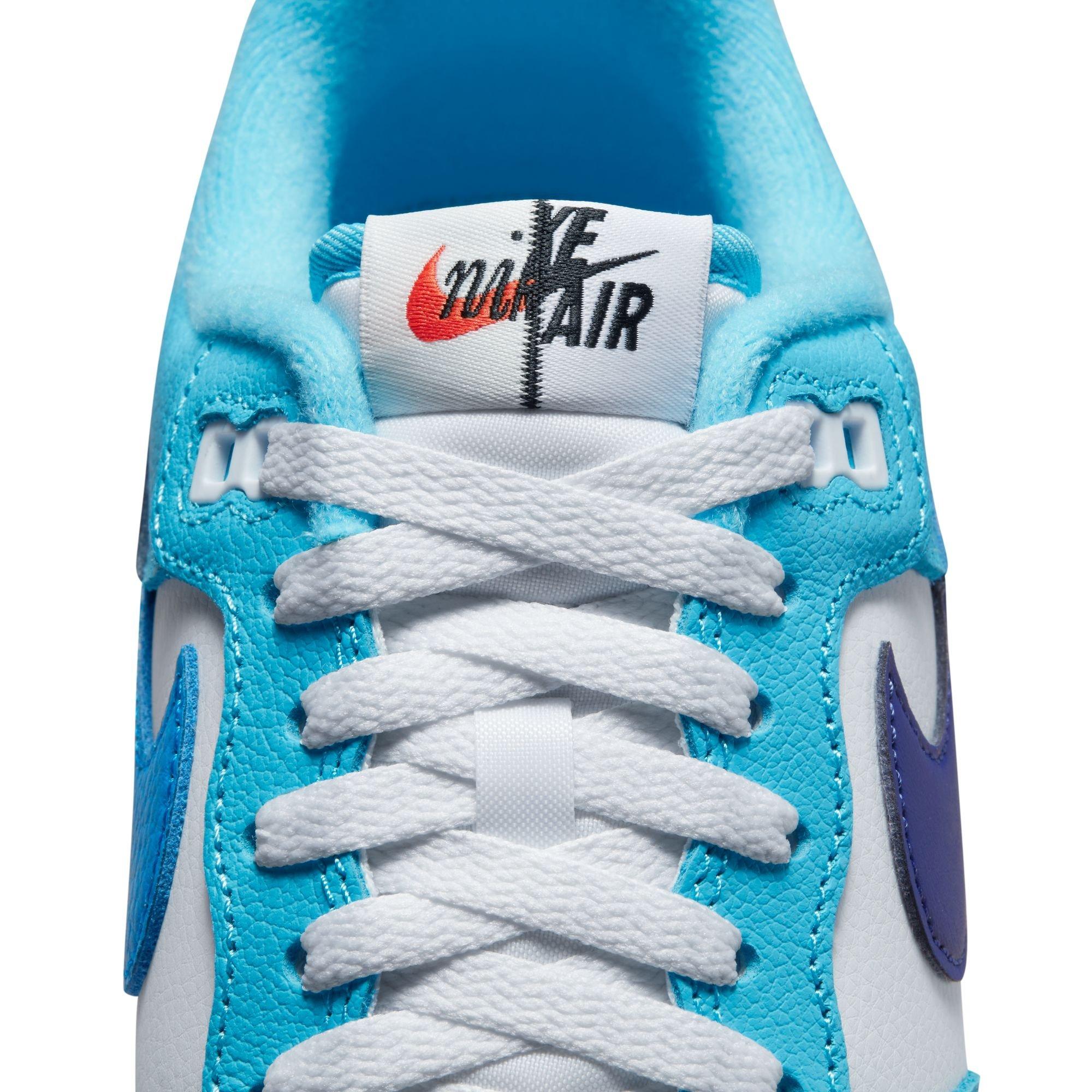 Nike Air Force 1 '07 LV8 Split Light Photo Blue Men's Shoe - Hibbett