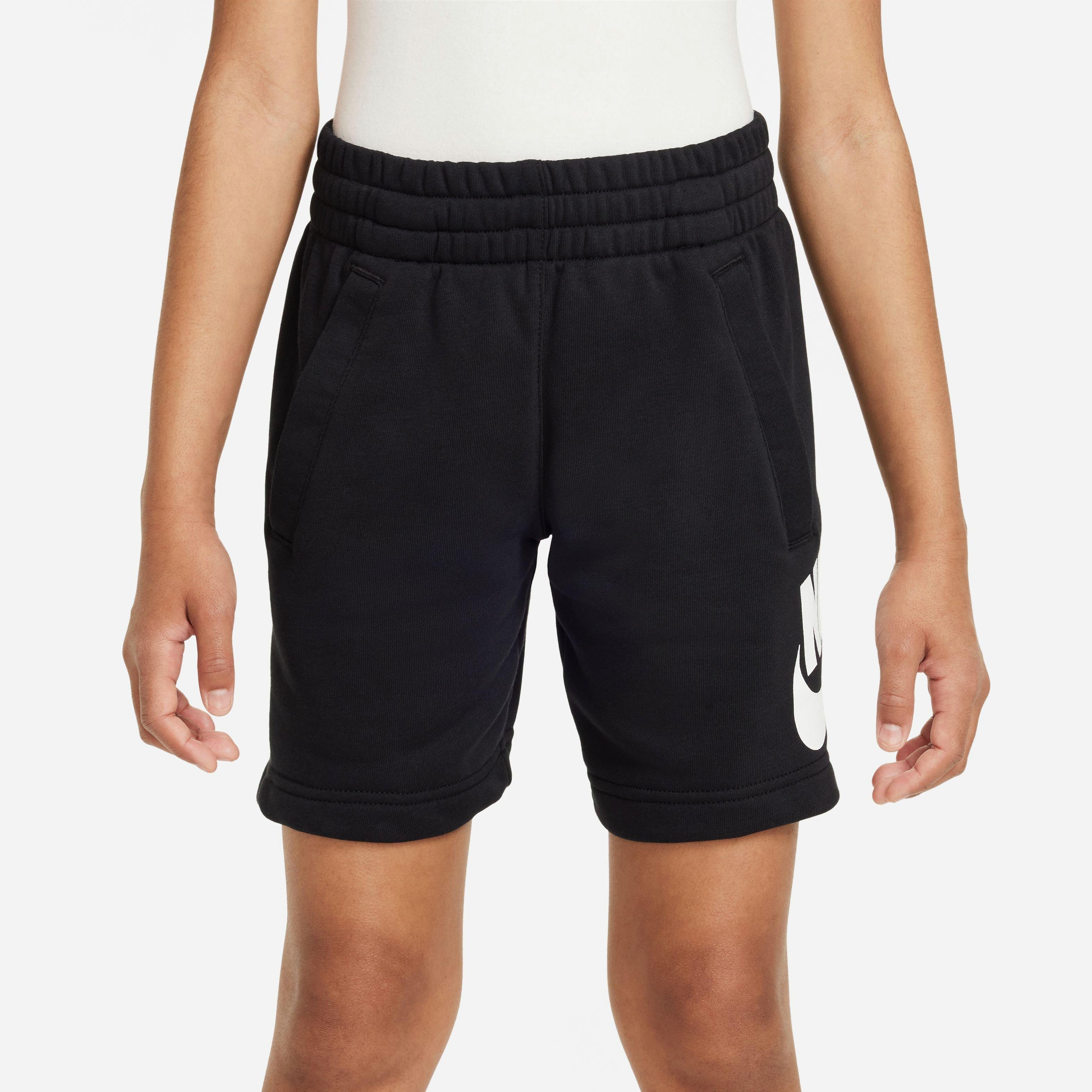 Nike Sportswear Club Fleece Big Boys' Black French Terry Shorts