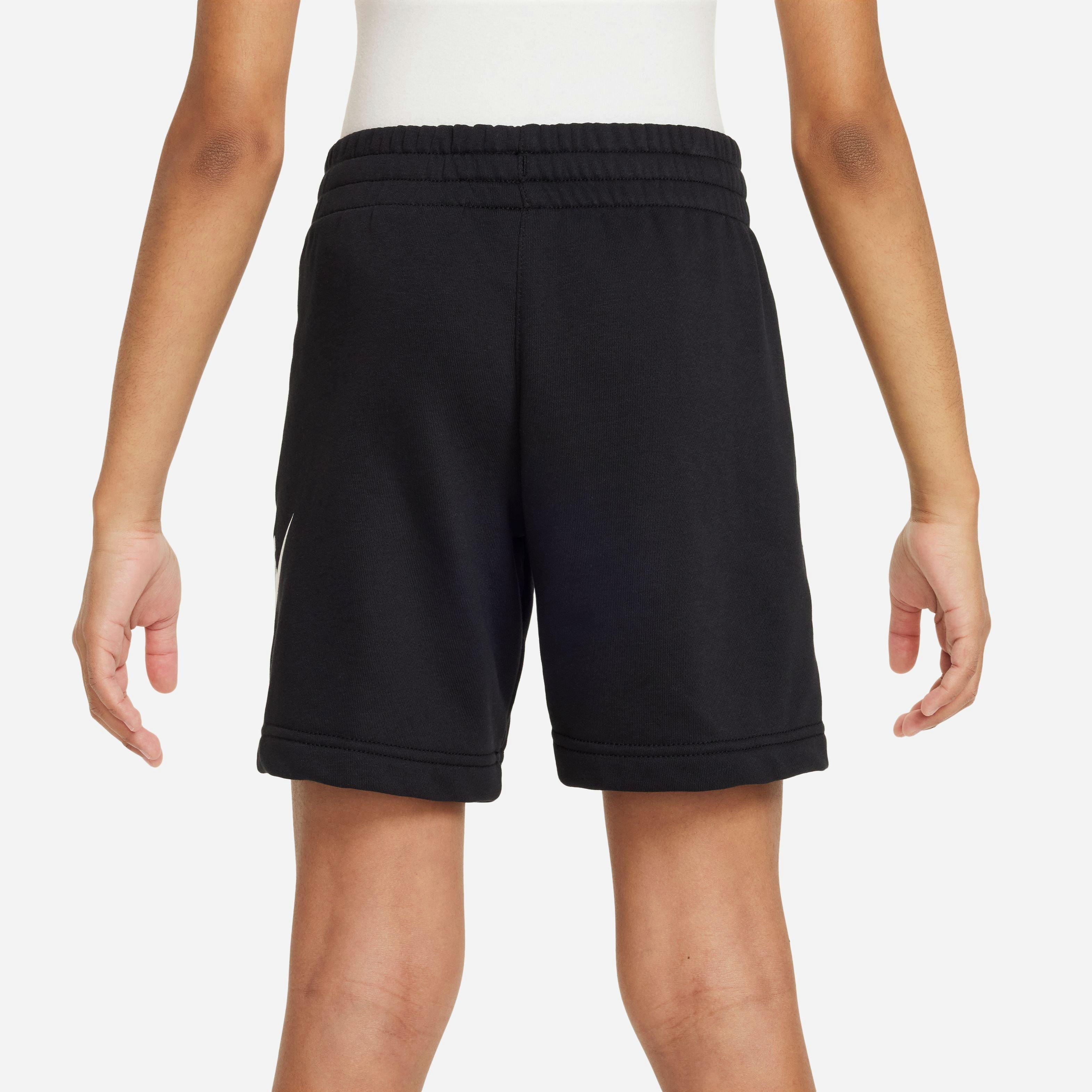 Nike Sportswear Club Fleece Big Boys' Black French Terry Shorts