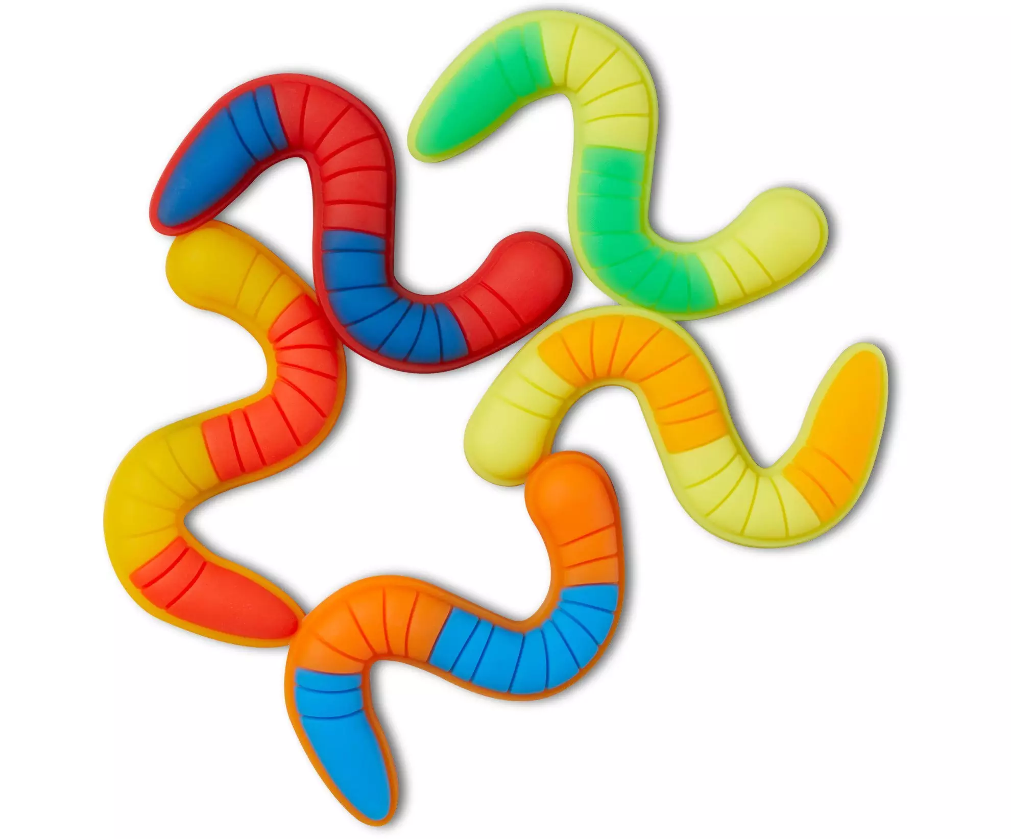 Crocs Candy Worms Jibbitz Charms-5PK - MULTI-COLOR