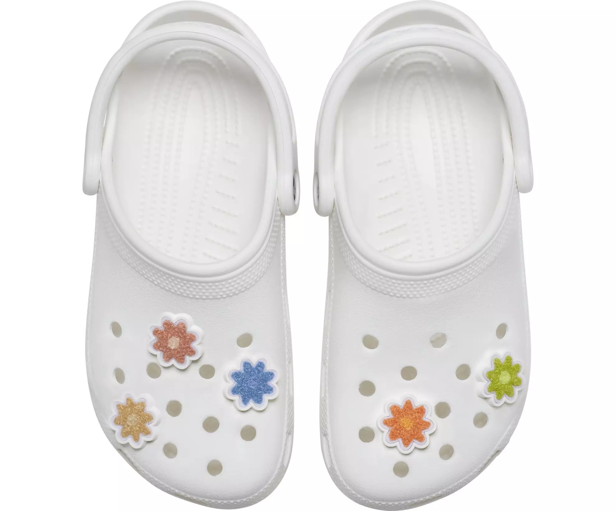 Crocs Flower Patches Jibbitz Charms-5PK - MULTI-COLOR