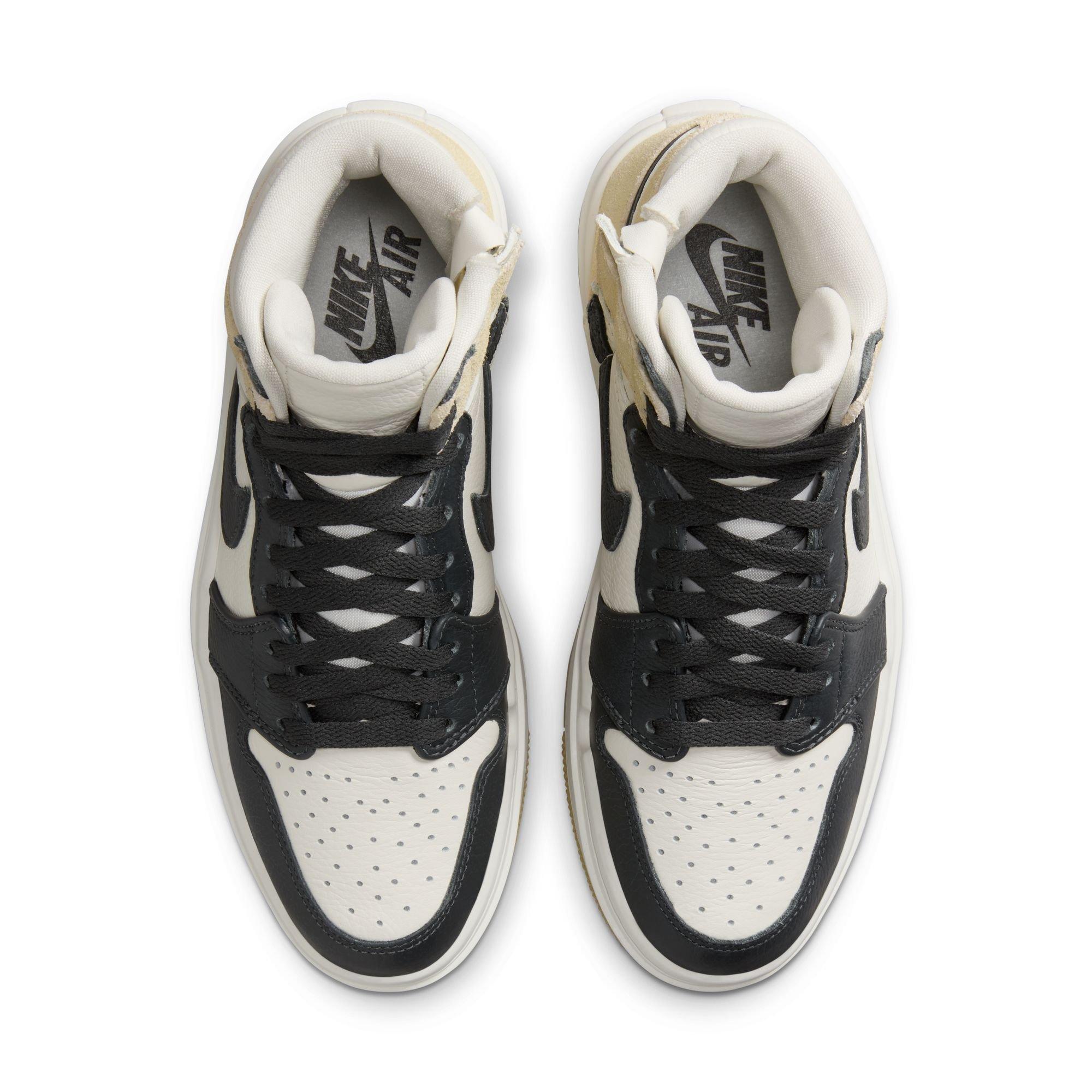 Nike Air Jordan 1 Elevate Mid Sneakers in Black and White-Multi