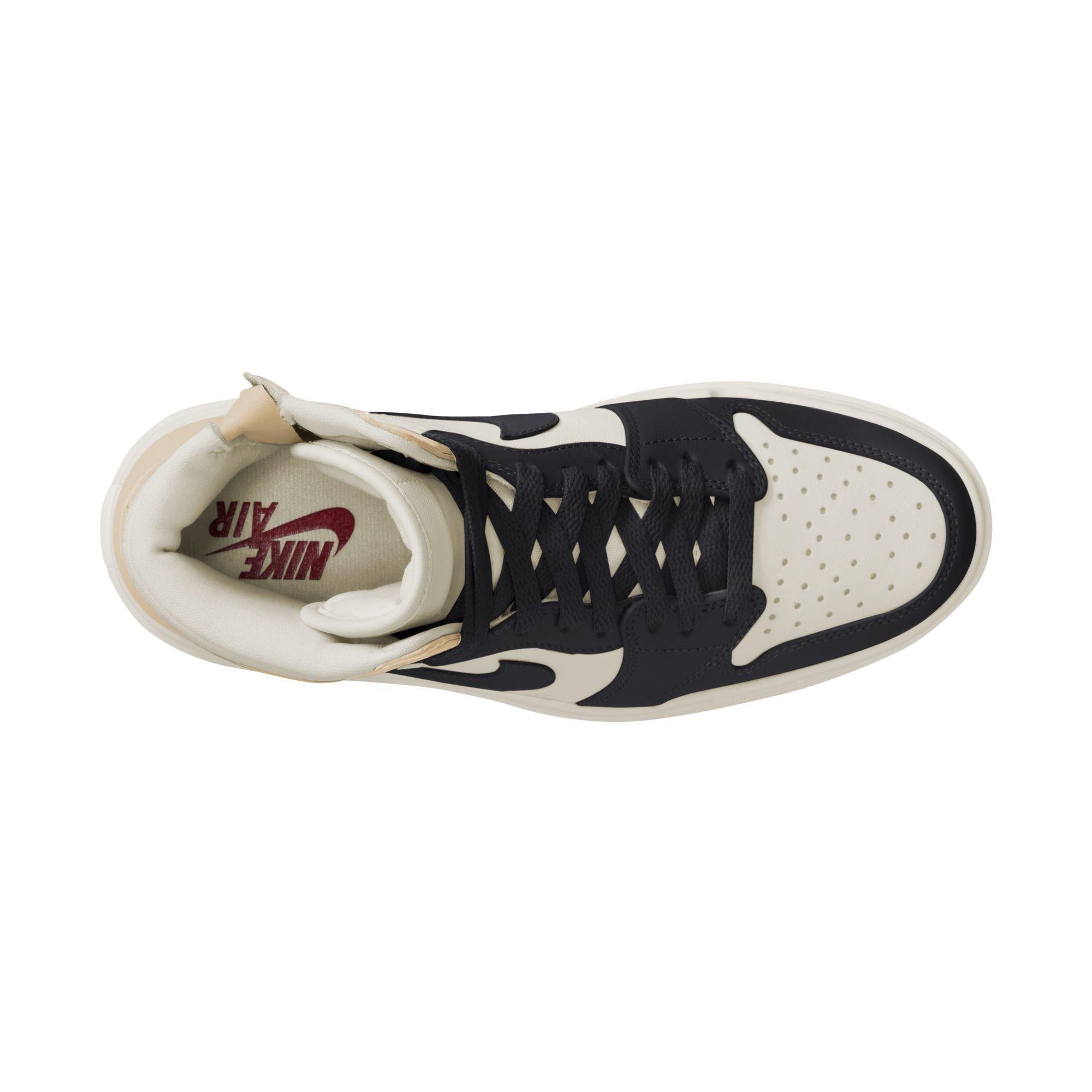 Jordan 1 Low White/Black/White Women's Shoe - Hibbett