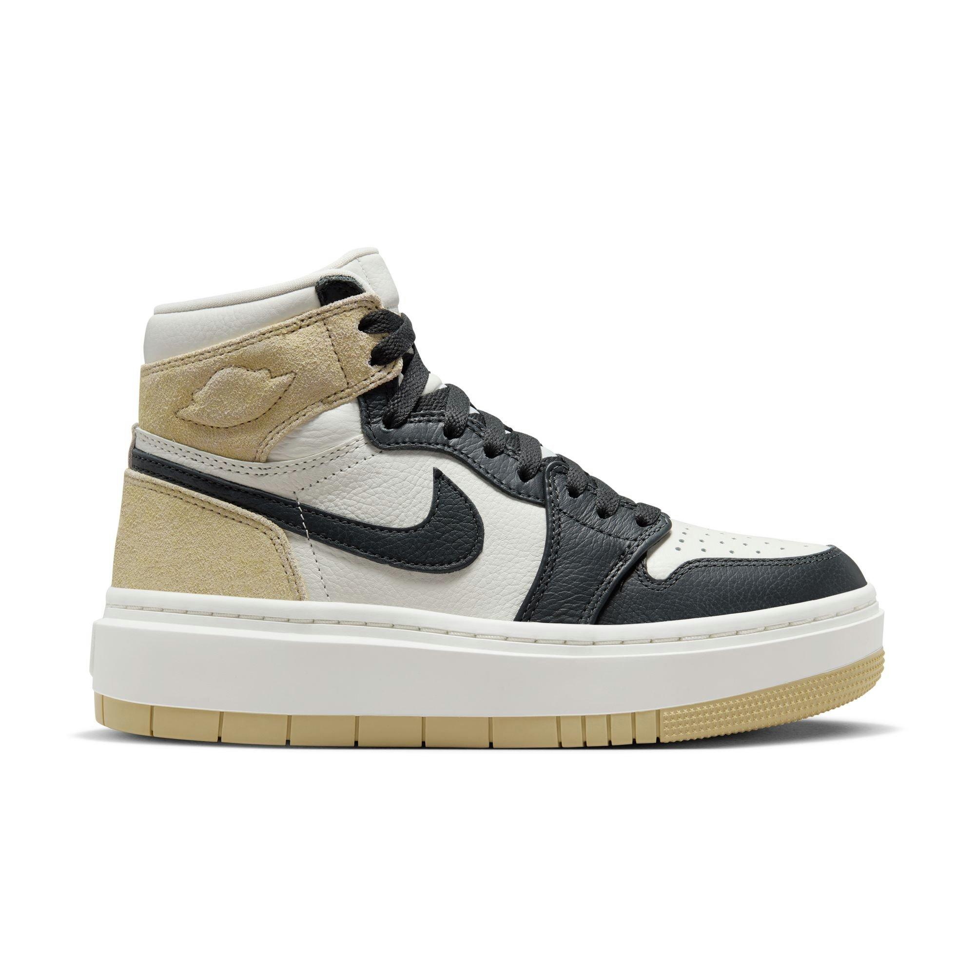 Jordan 1 Elevate High White Black Tan Women s Shoe