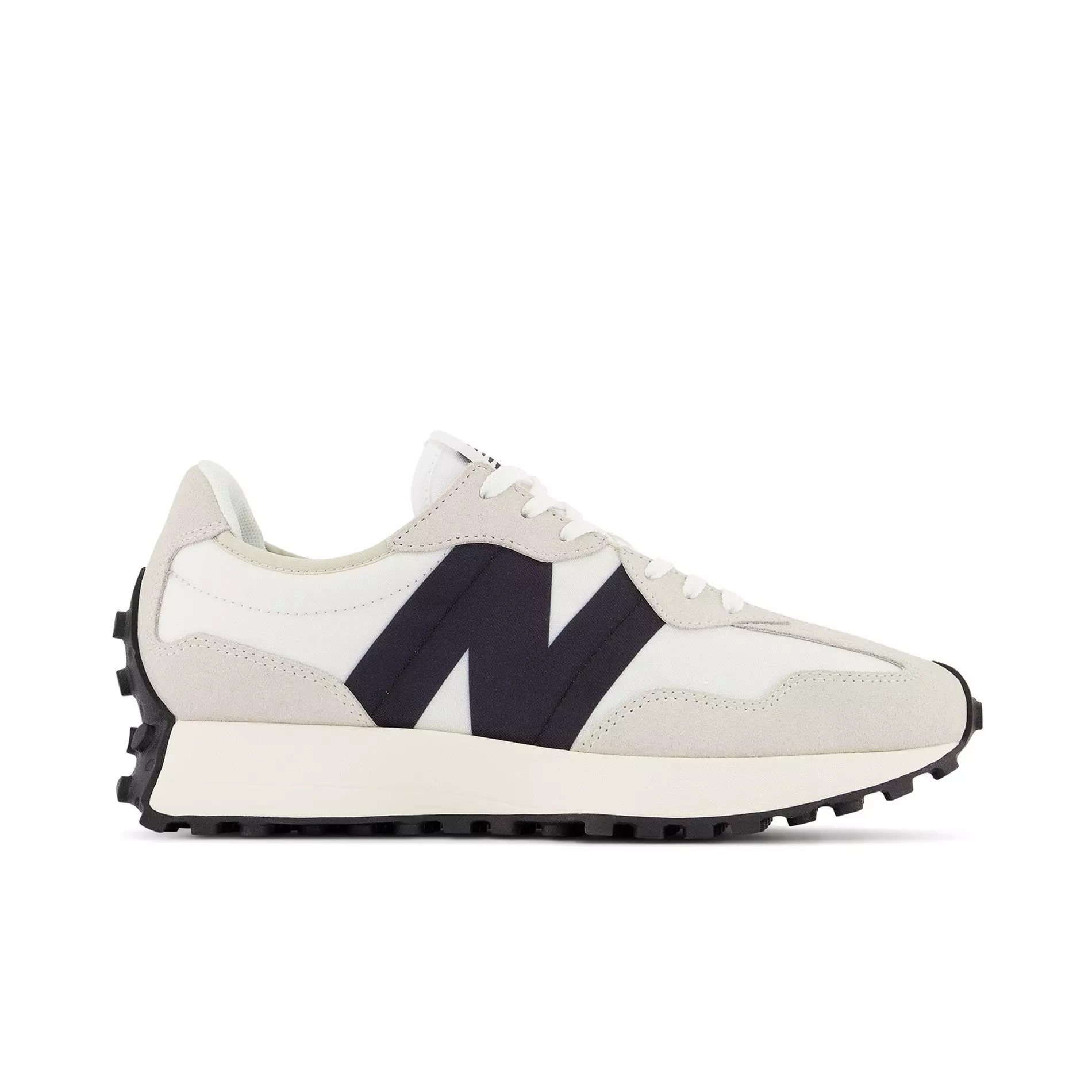 New Balance 327 Sea Salt/White/Black Women's Shoe - Hibbett