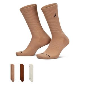 Jordan Everyday Crew Socks (3 Pairs)-Multi-Color