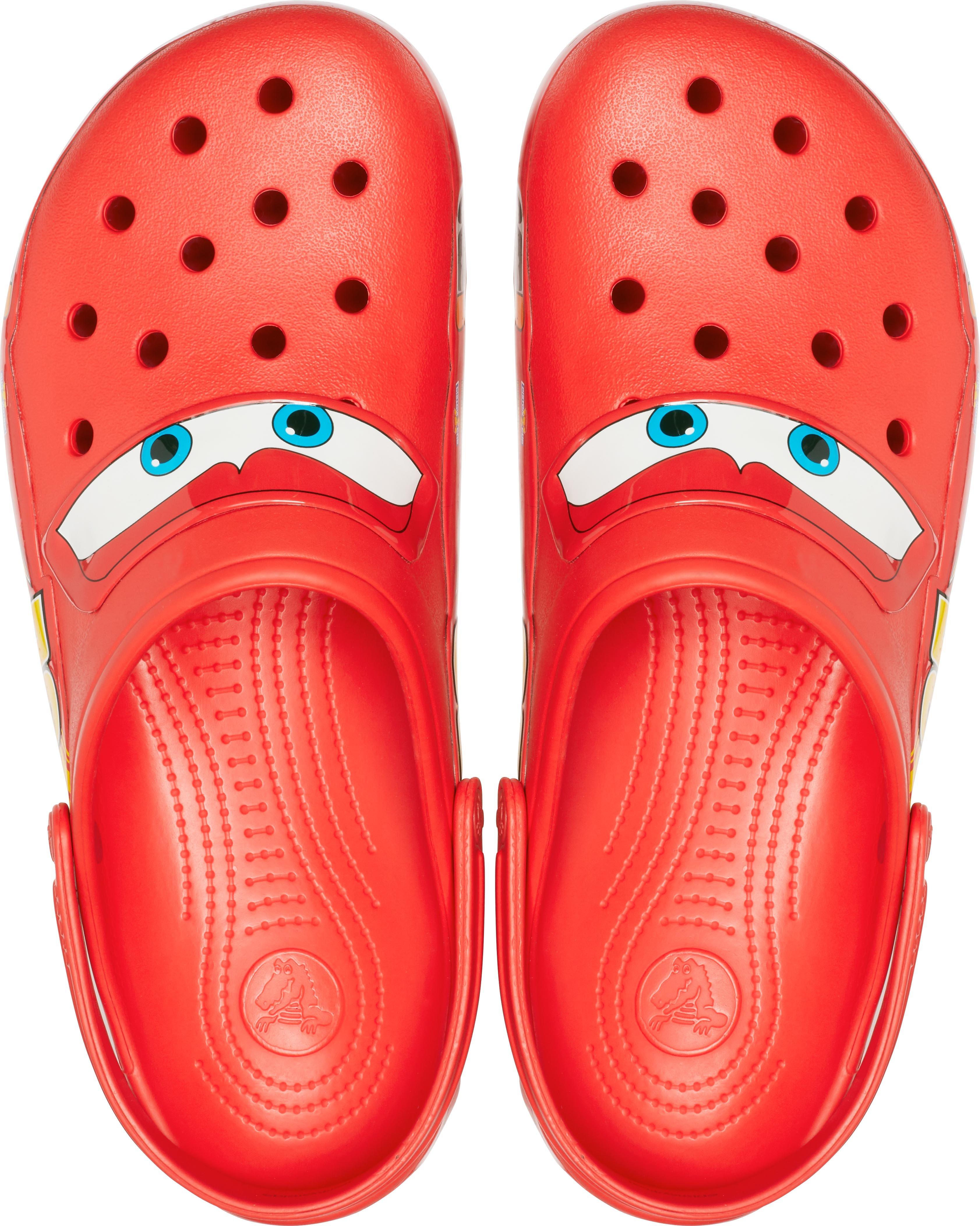 The famous Lightning McQueen Crocs are set to restock on August