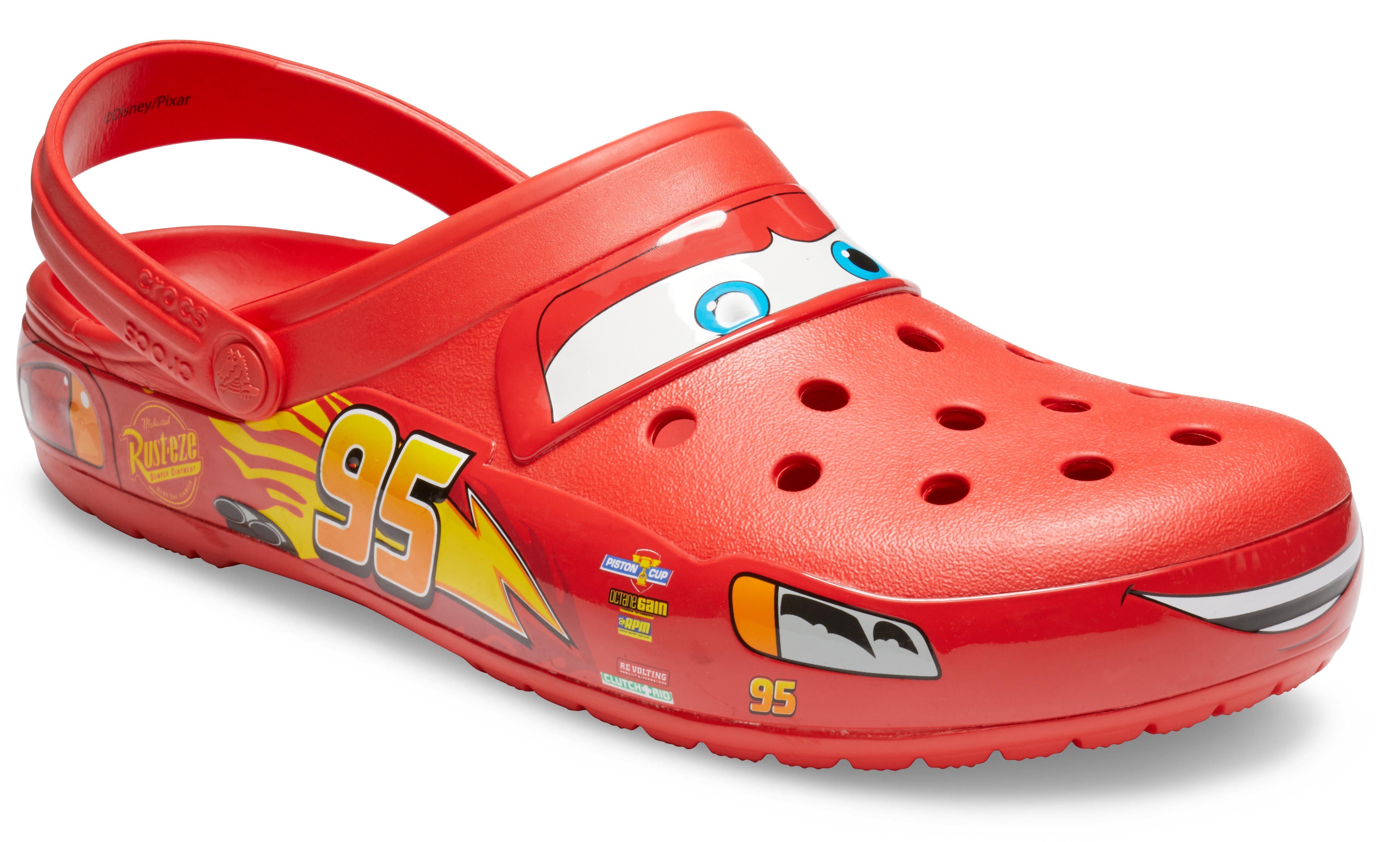 Crocs Classic Lightning McQueen Unisex Clog - Hibbett