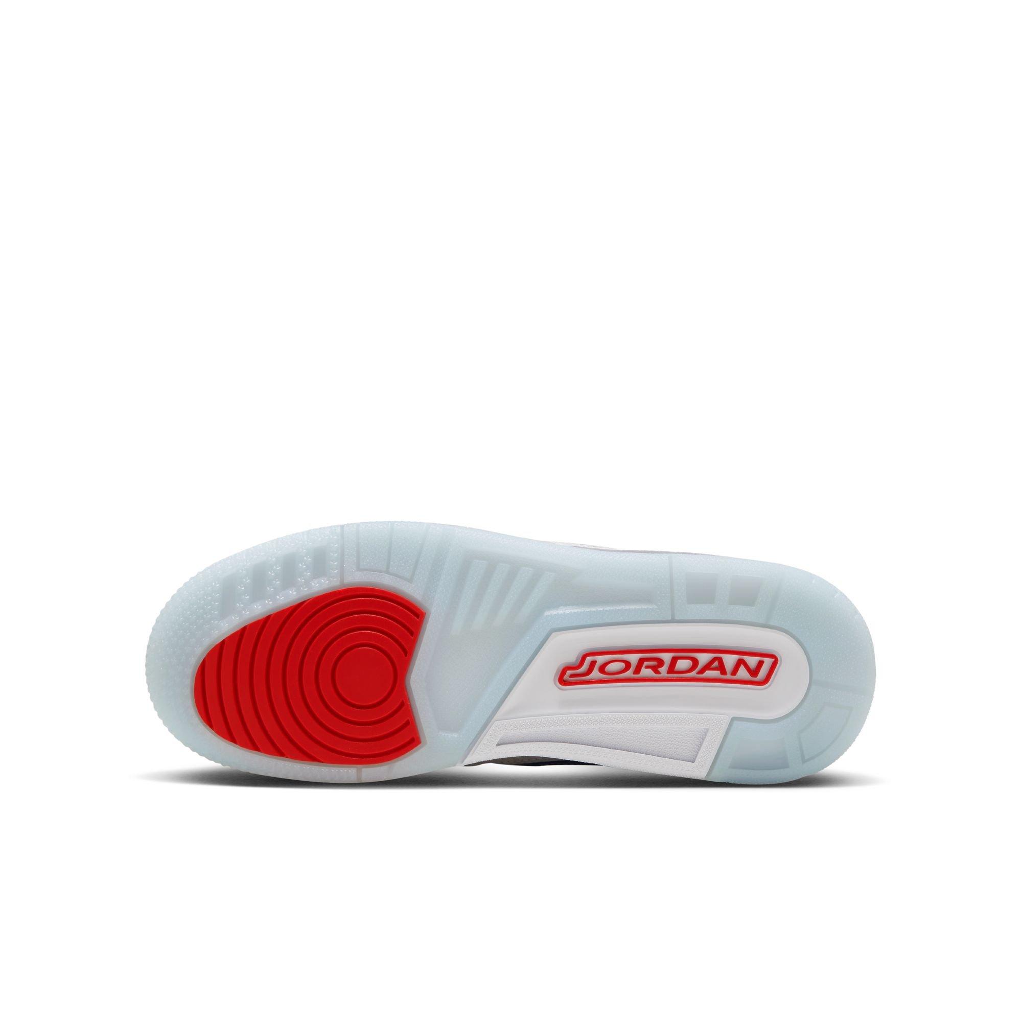 Jordan Legacy 312 "White/Emerald Rise/University Red" Grade School Boys' Shoe - WHITE/BLUE Thumbnail View 8