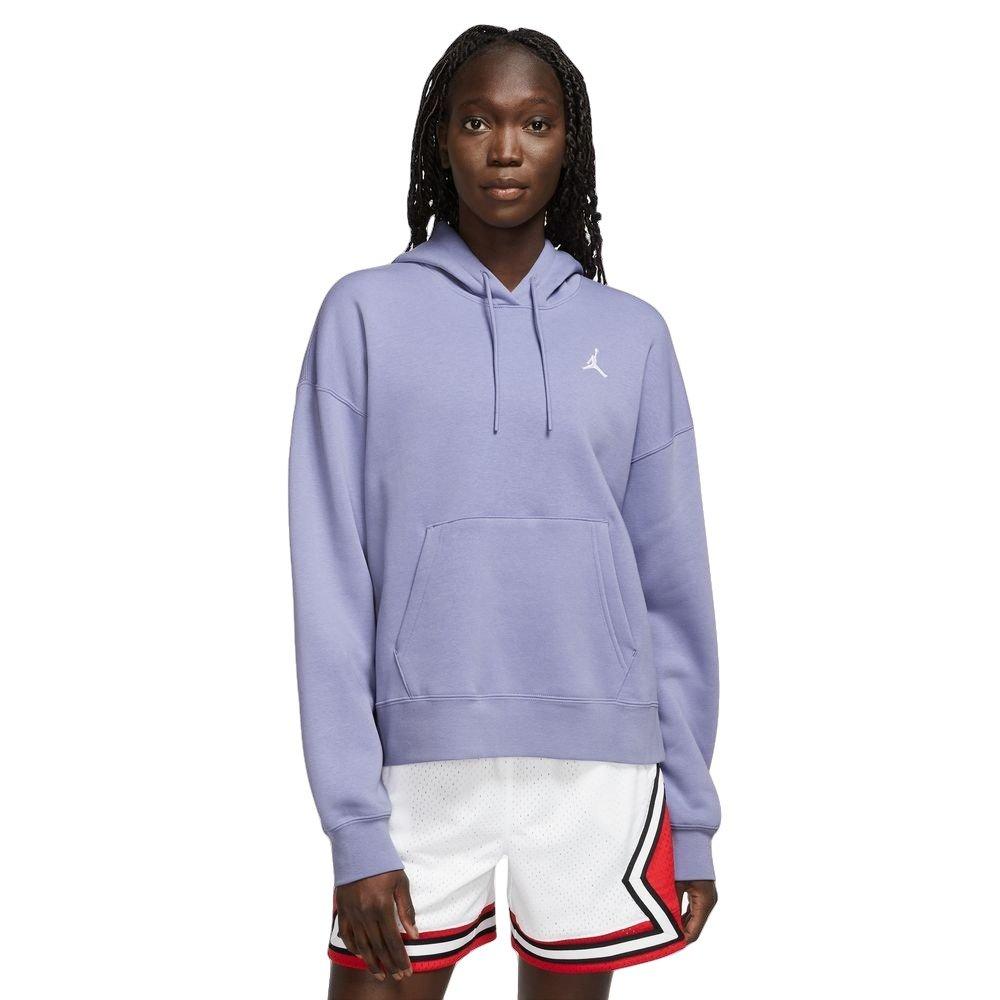 Jordan Women's Brooklyn Fleece Hoodie - Sky Light Purple - PURPLE Thumbnail View 1