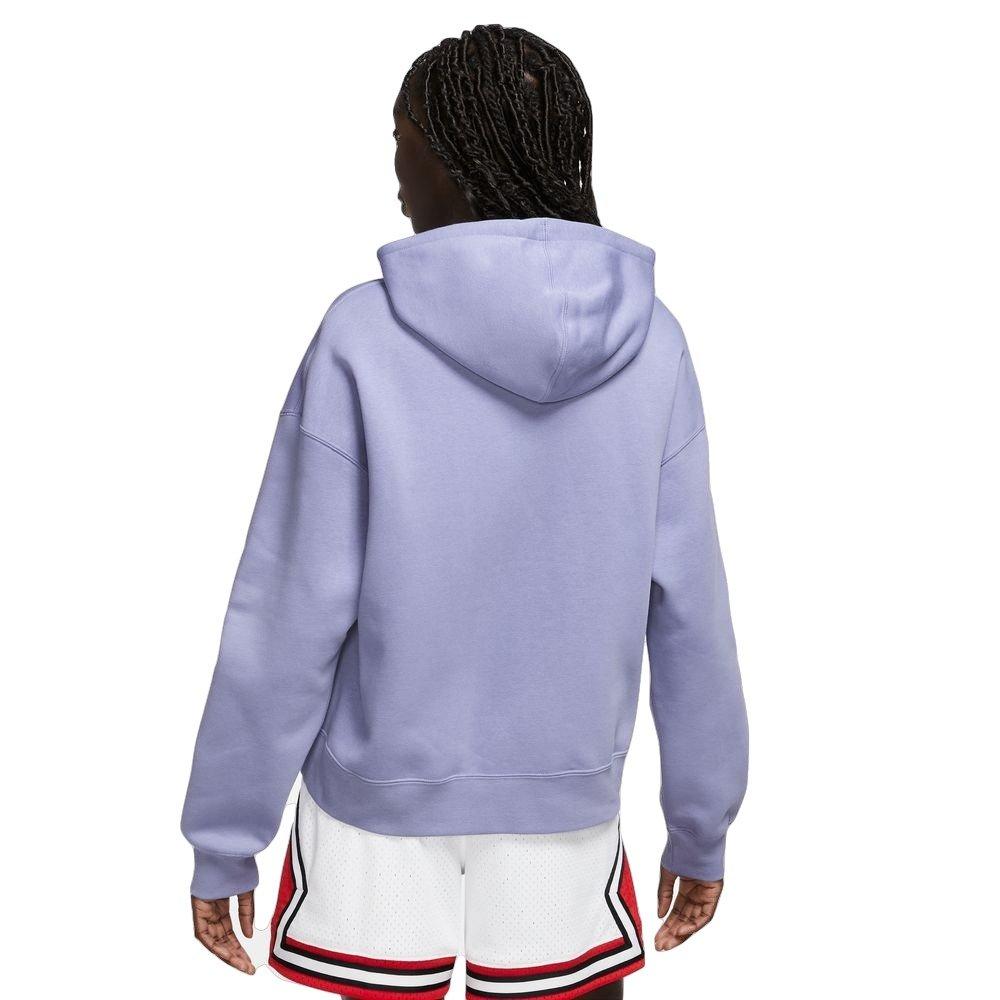 Jordan Women's Brooklyn Fleece Hoodie - Sky Light Purple - PURPLE Thumbnail View 2