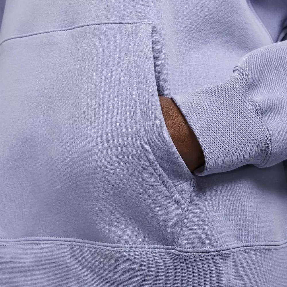 Jordan Women's Brooklyn Fleece Hoodie - Sky Light Purple - PURPLE