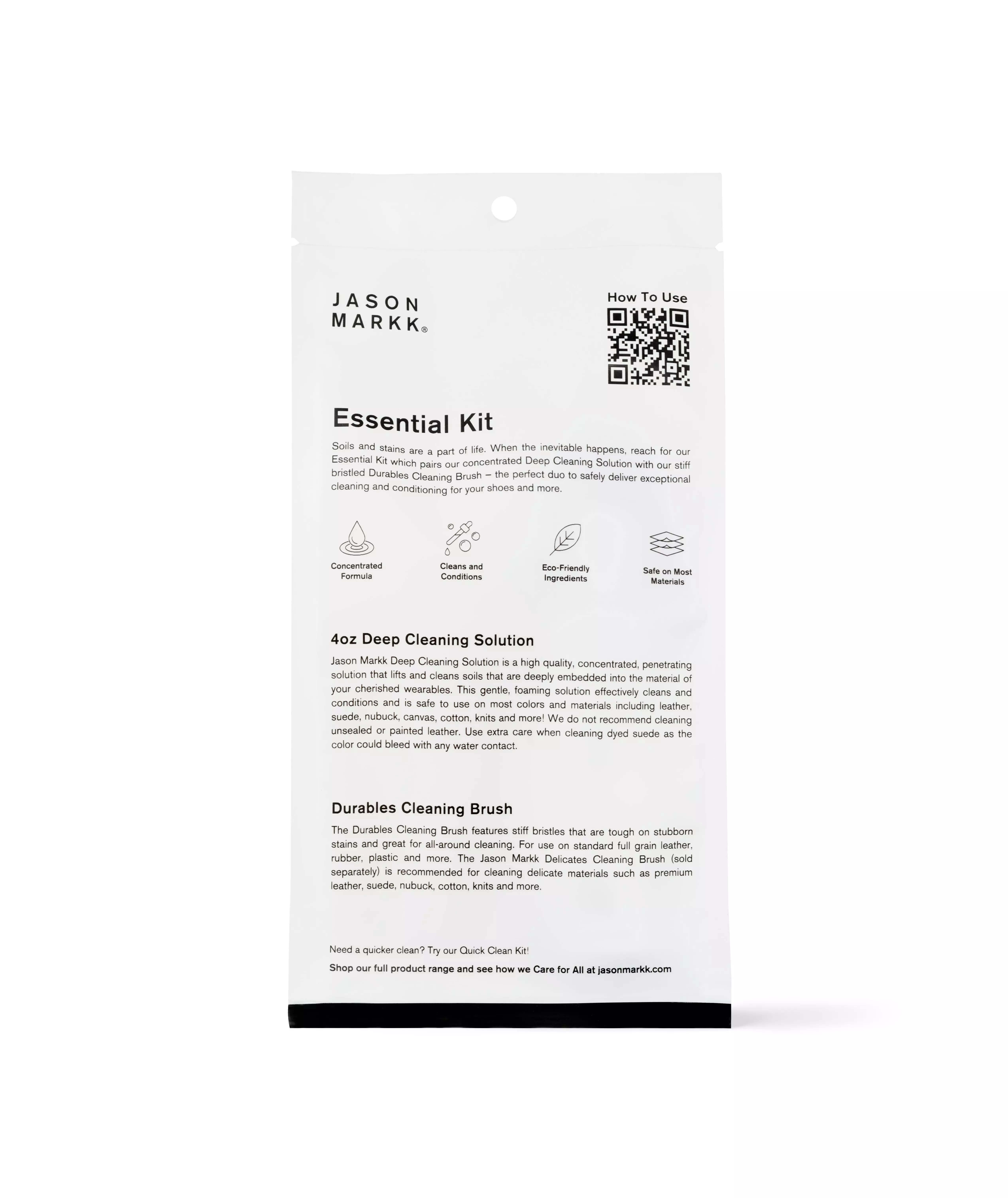 Jason Markk Shoe Cleaning Essential Kit - AS SHOWN