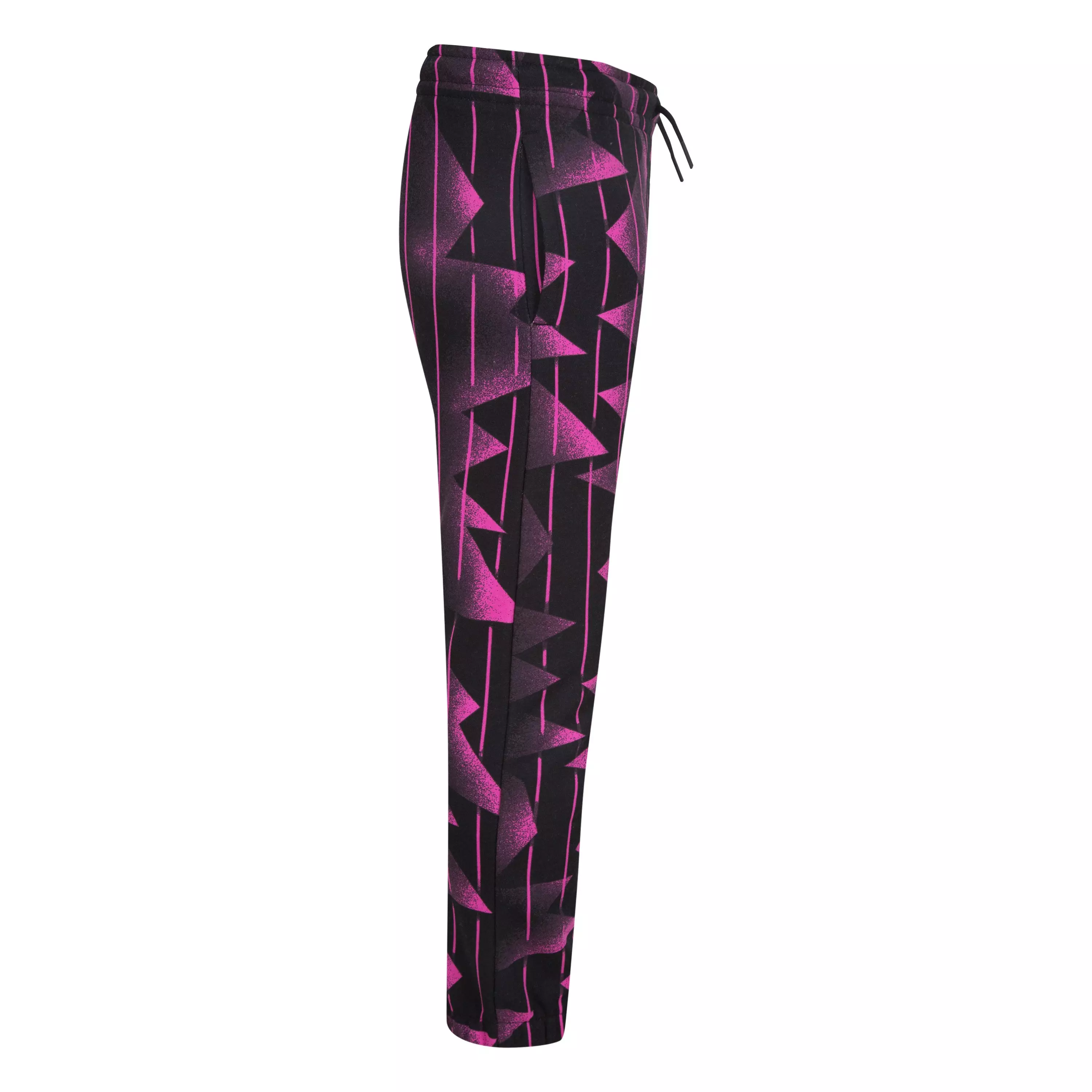 Jordan Big Girls' Essentials Printed Pants - BLACK/PINK