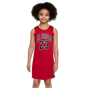 Jordan Little Girls' Jersey Dress - Red