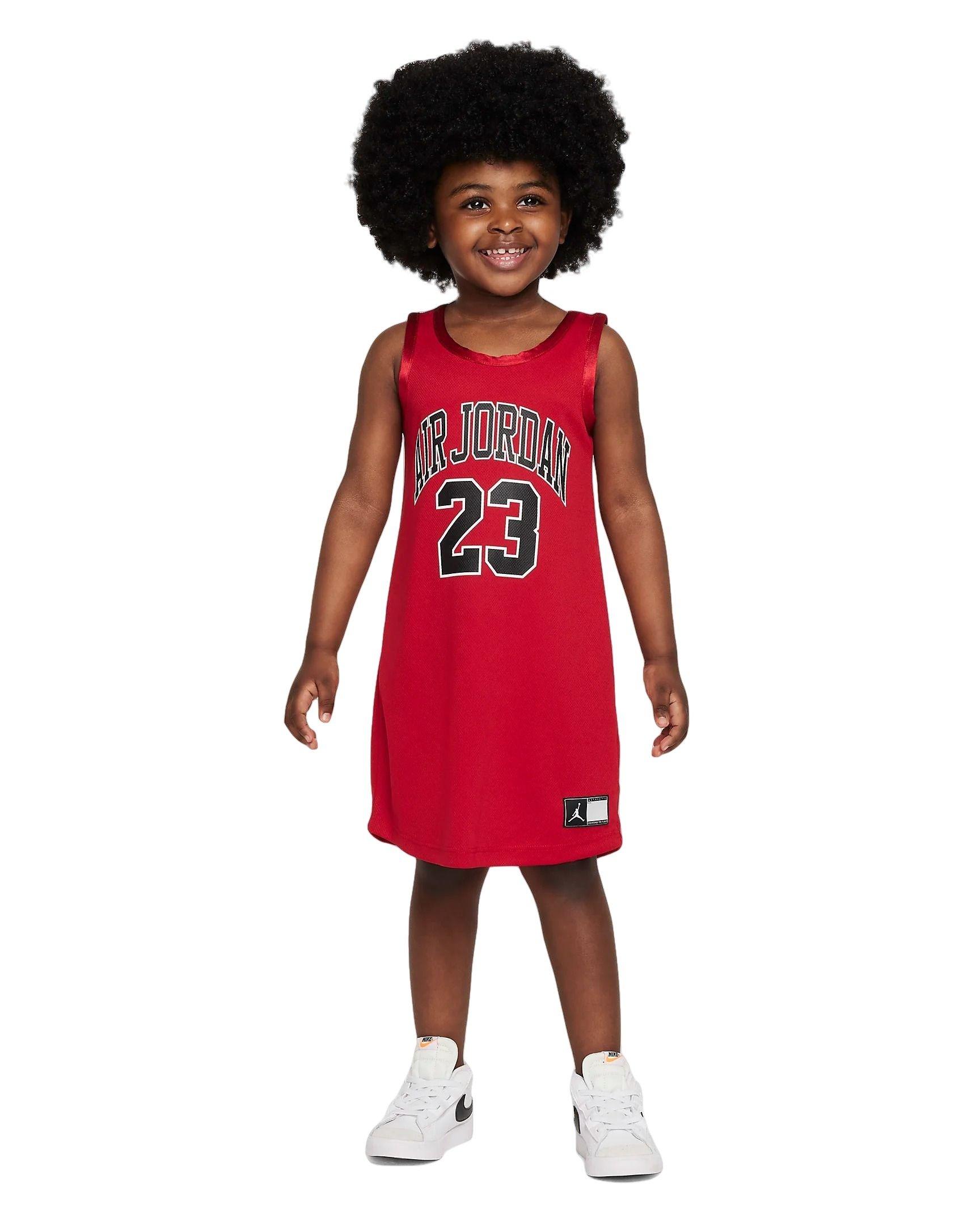 Jordan Toddler Girls' Jersey Dress - Red - RED Thumbnail View 1