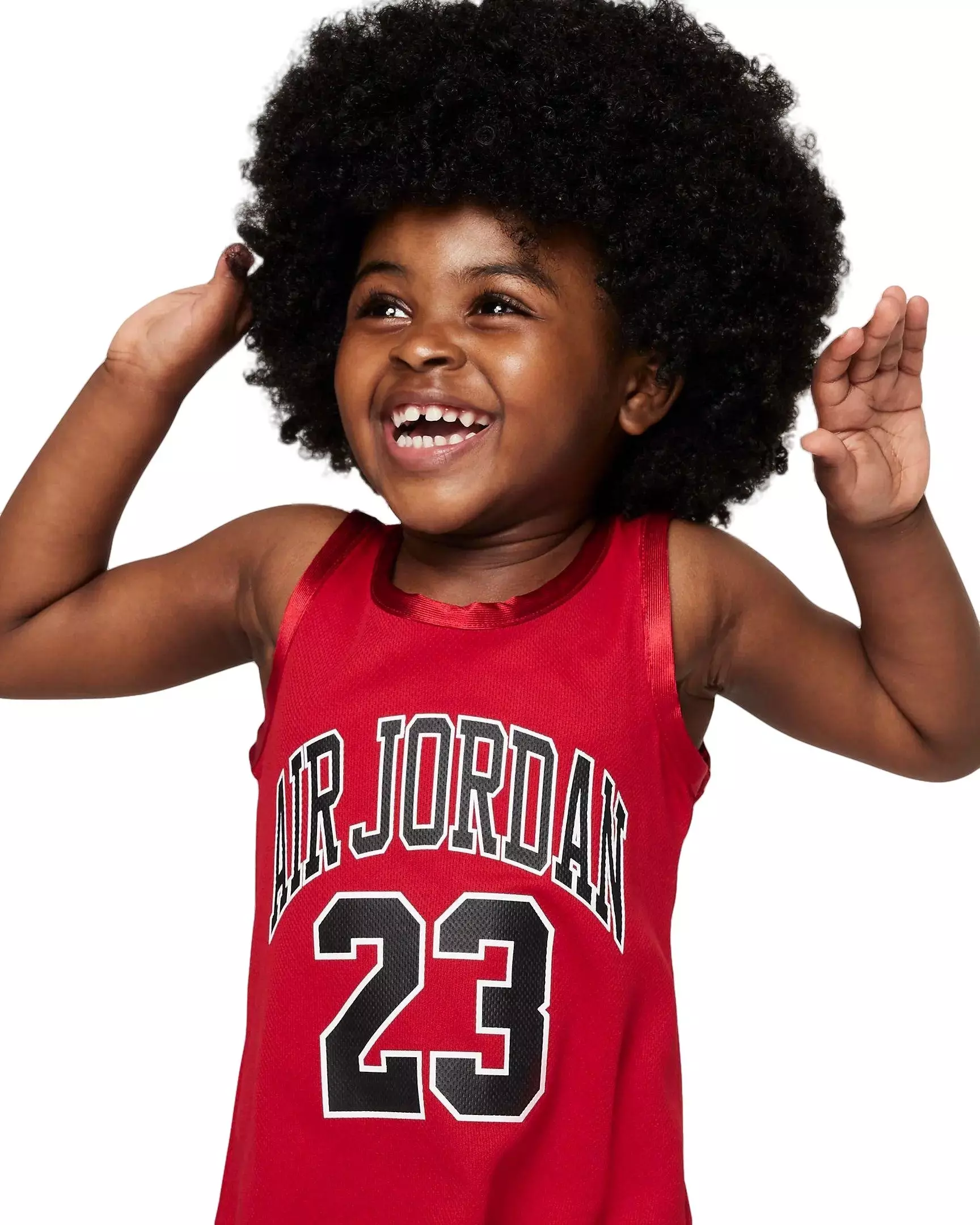 Jordan Toddler Girls' Jersey Dress - Red - RED