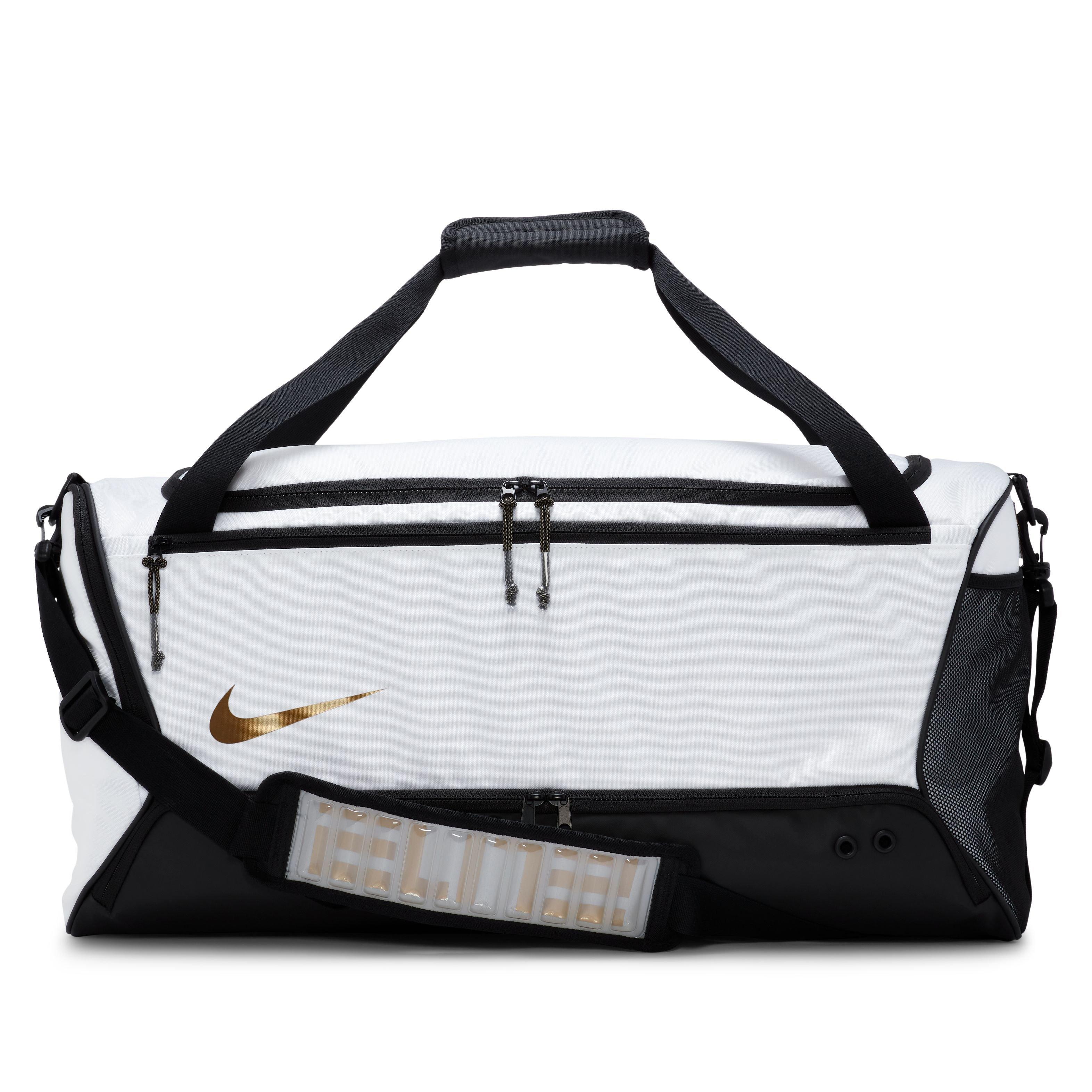 Nike Hoops Elite Duffel Bag-White - WHITE Thumbnail View 1