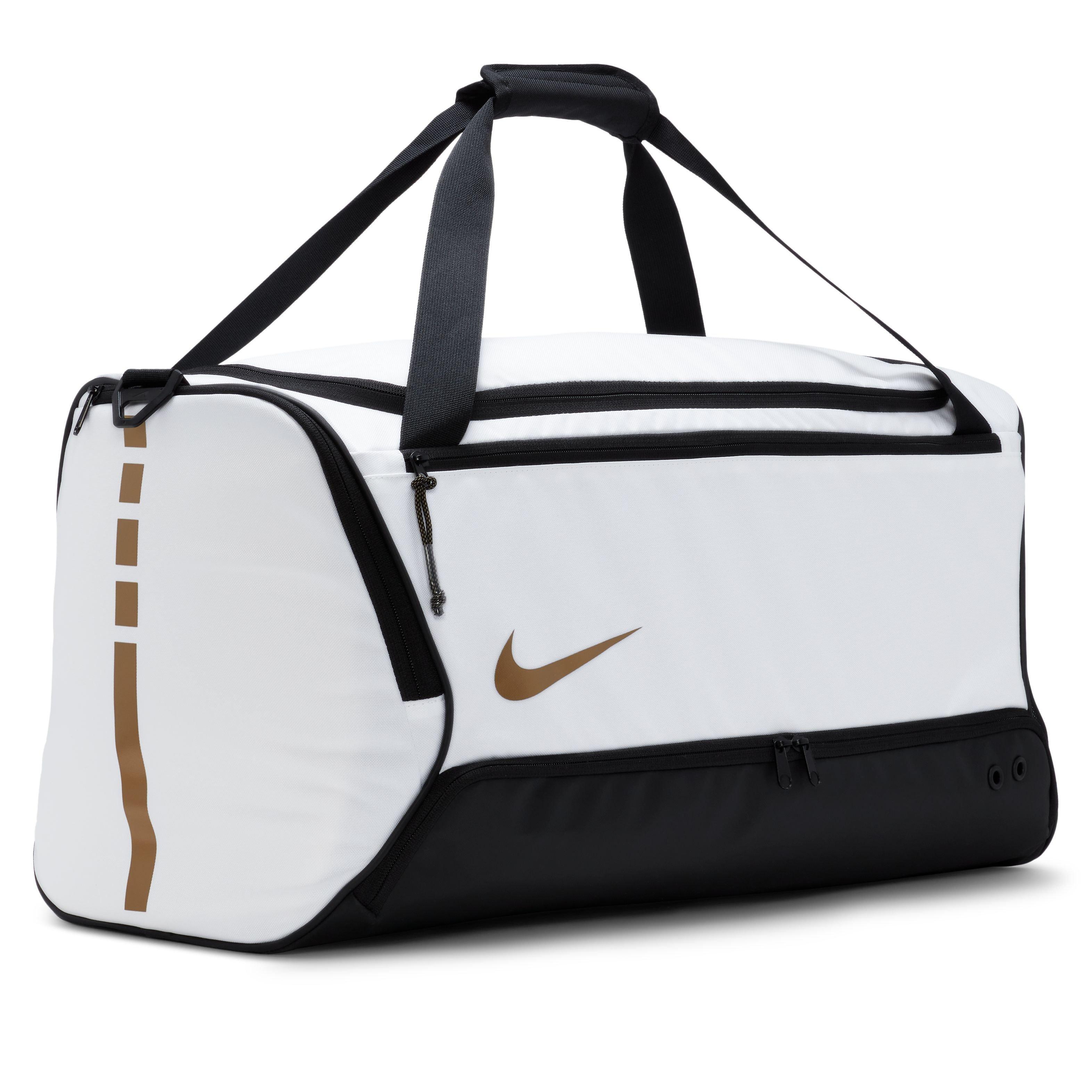 Nike Hoops Elite Duffel Bag-White - WHITE Thumbnail View 3
