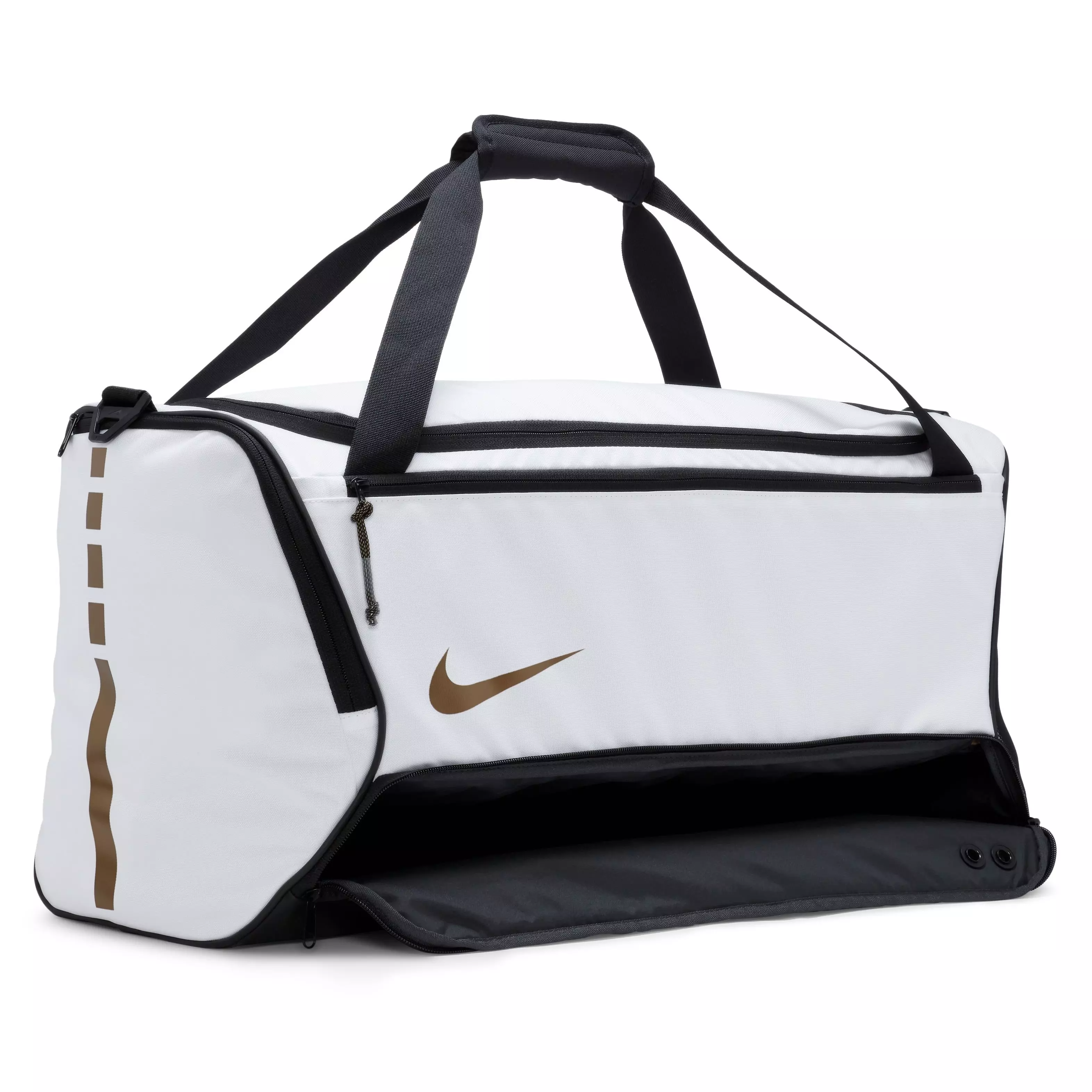 Nike Hoops Elite Duffel Bag-White - WHITE