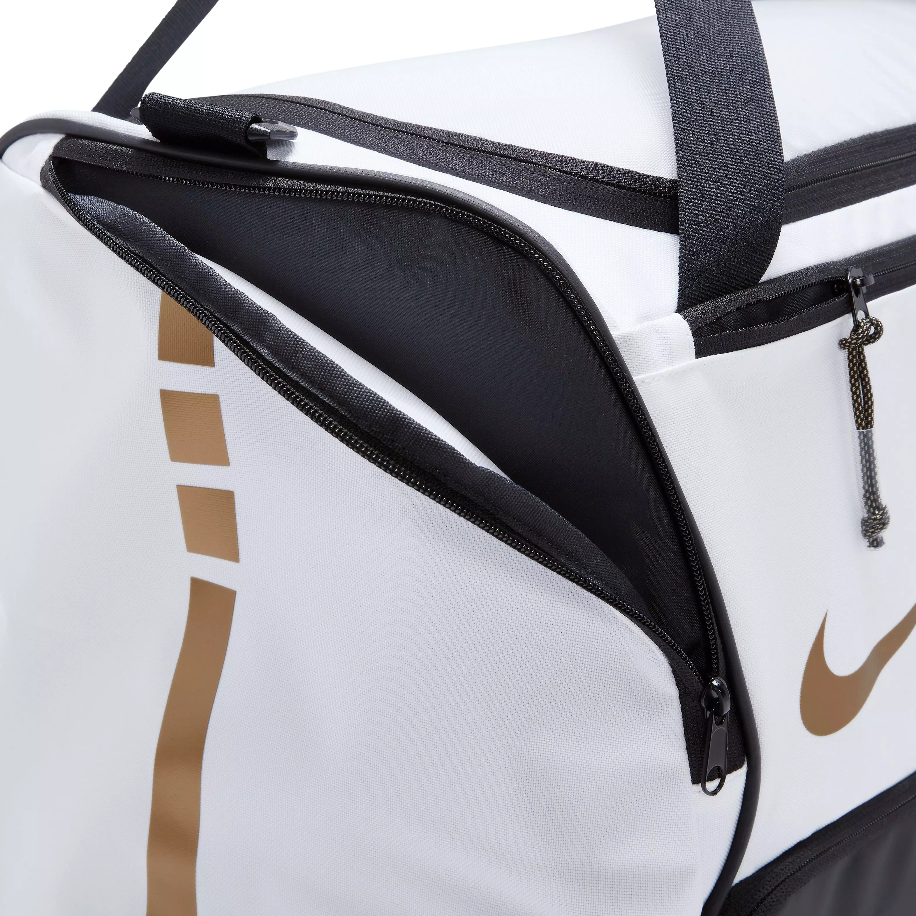 Nike Hoops Elite Duffel Bag-White - WHITE