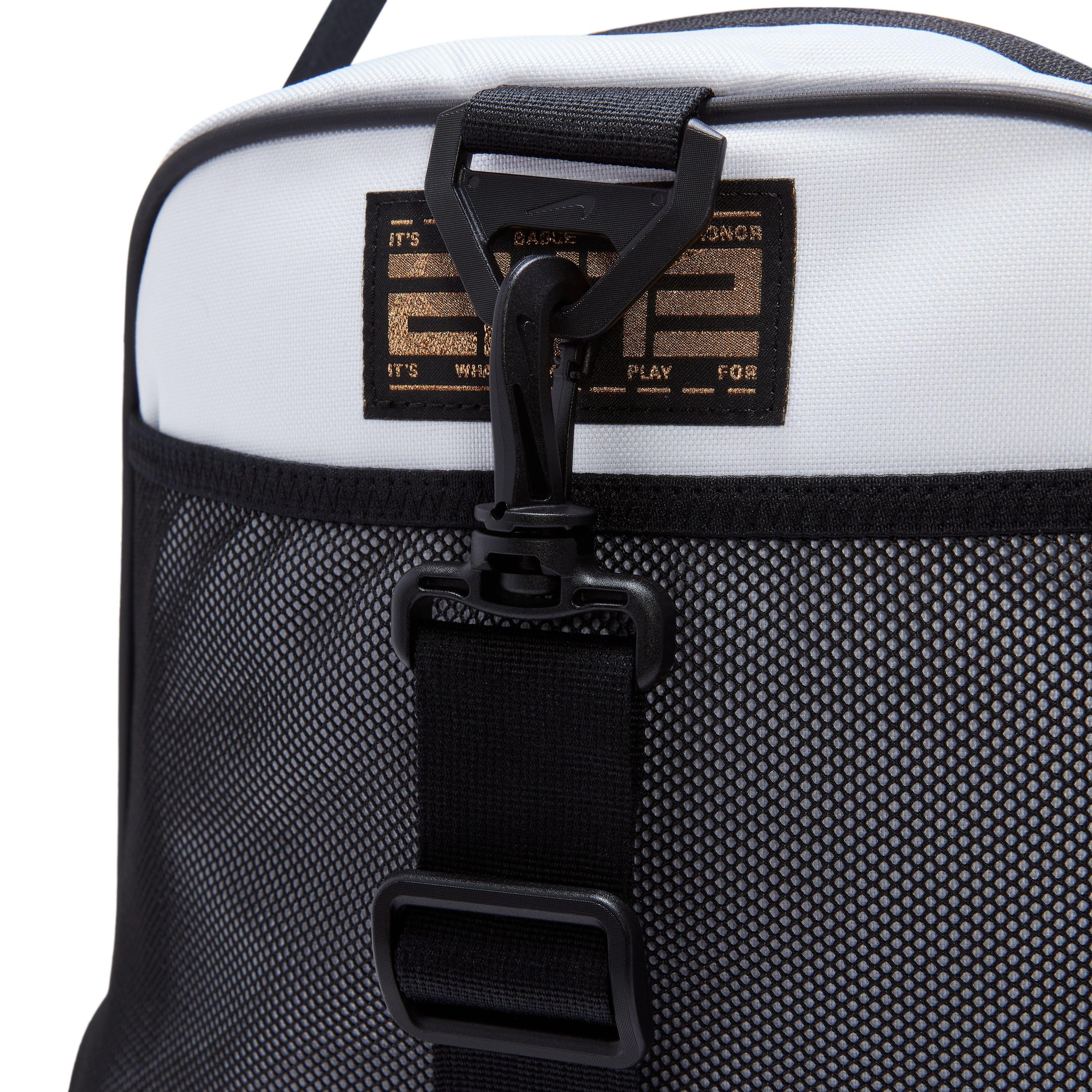 Nike Hoops Elite Duffel Bag-White - WHITE Thumbnail View 7