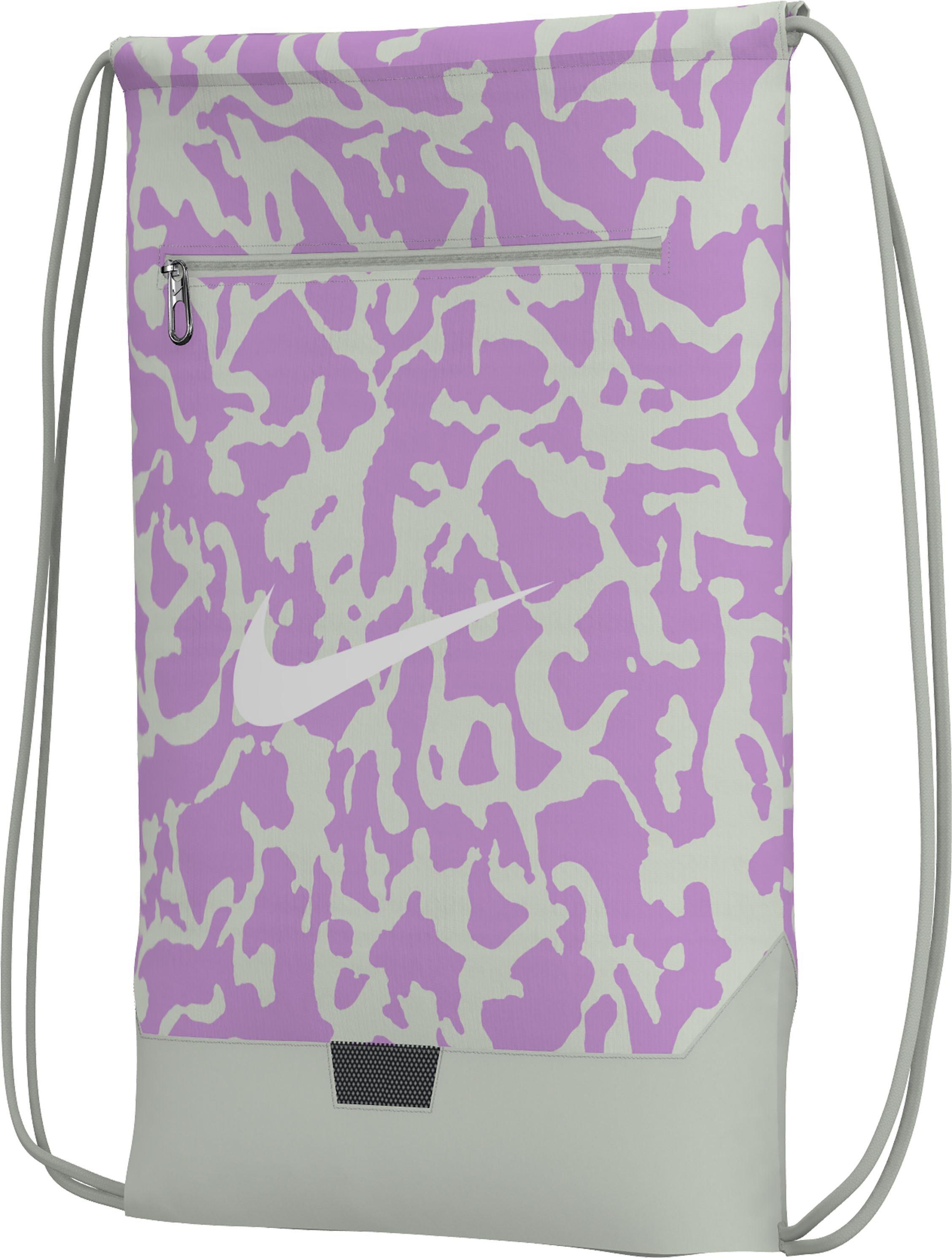 Nike Brasilla All Over Print Drawstring Bag-Pink