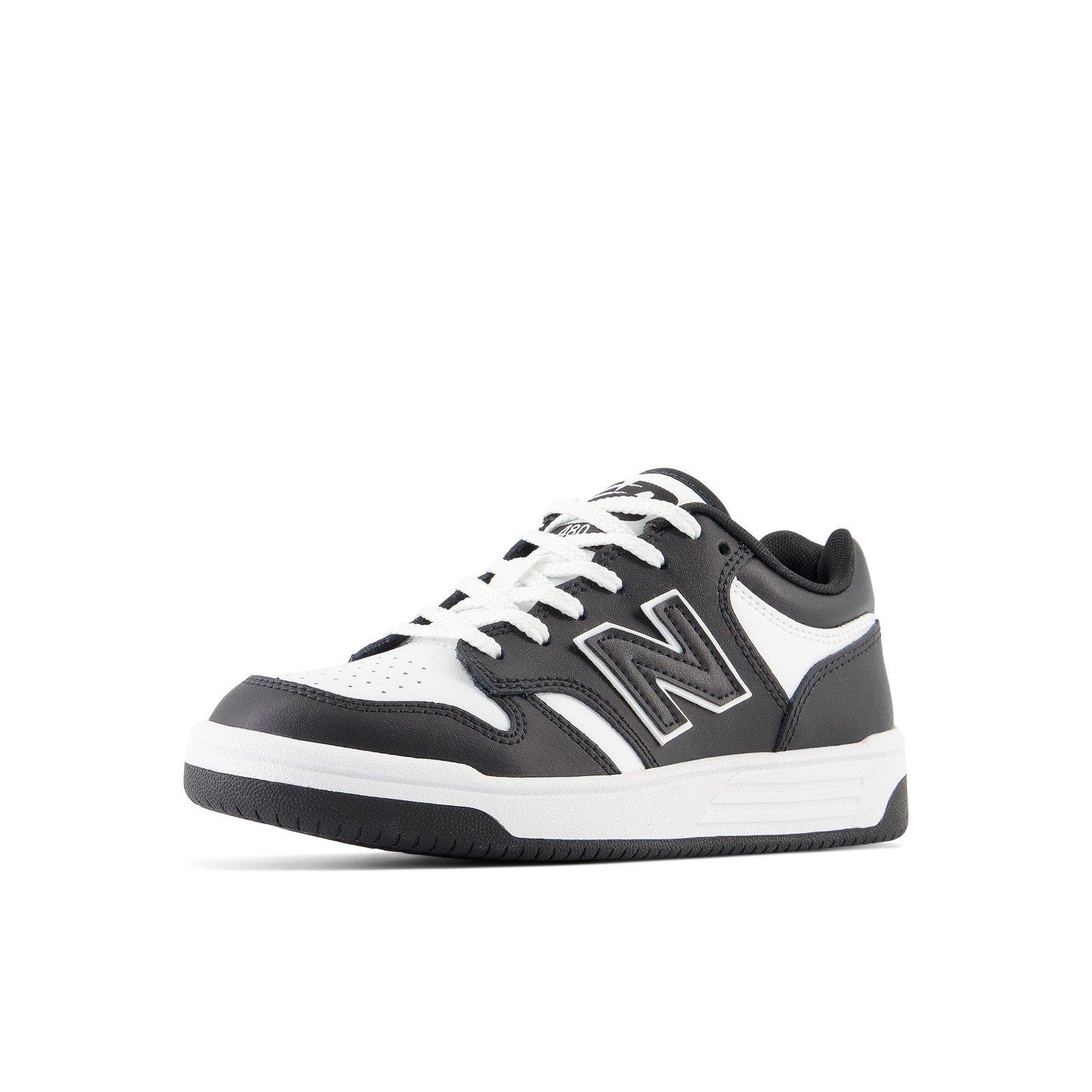 New Balance 480 Preschool Boys' White/Red Shoe