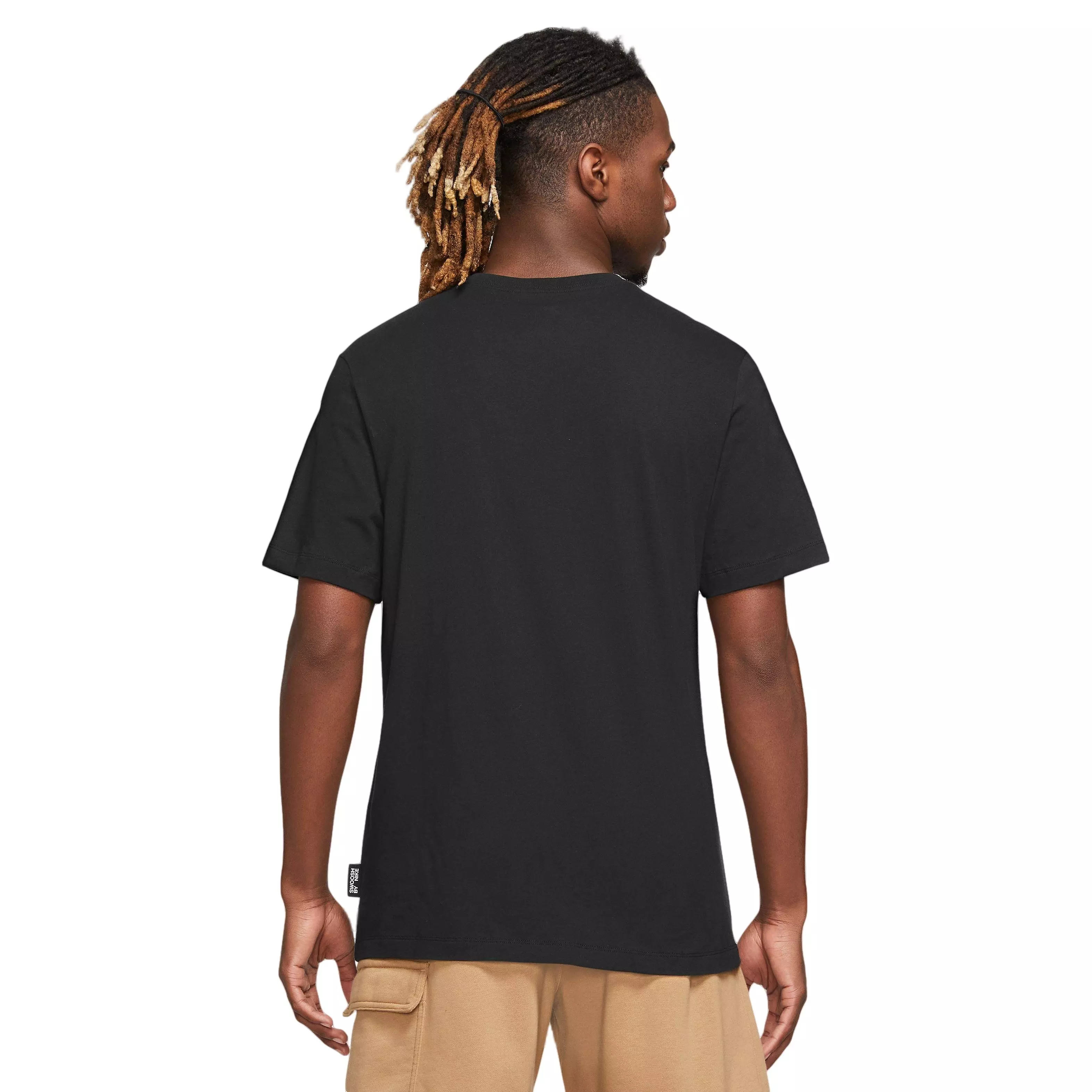 Nike Men's Sportswear Swoosh By Nike Tee - BLACK