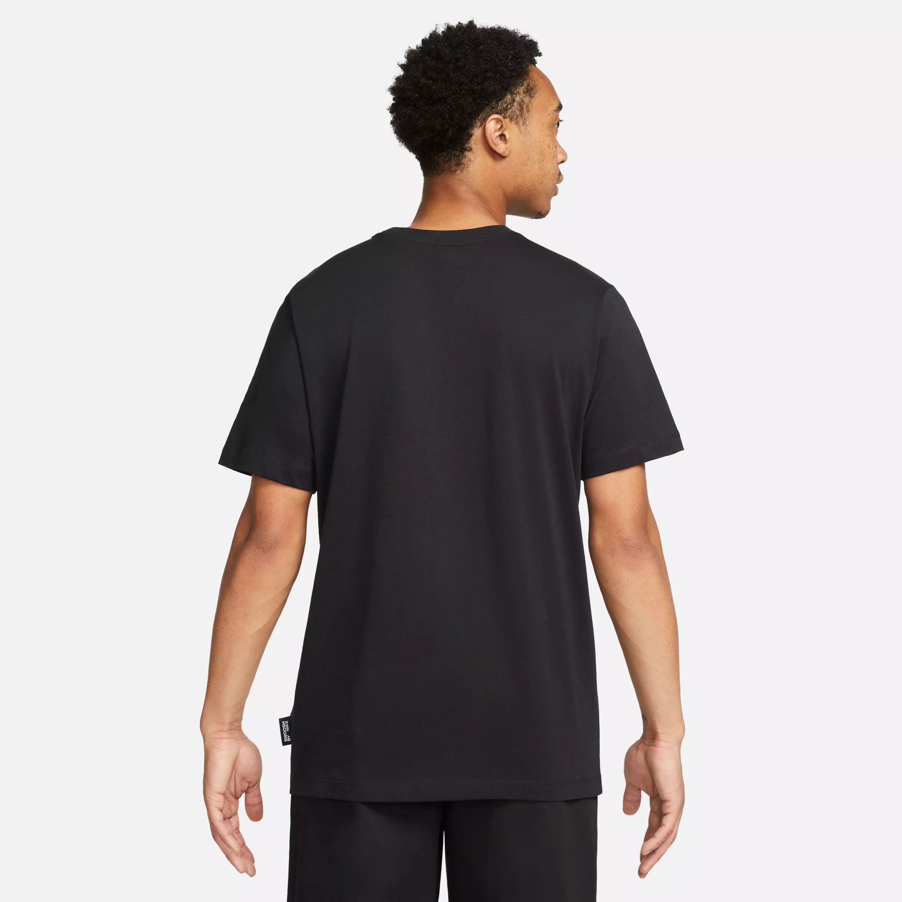 Nike Men's Sportswear Swoosh By Nike Tee - BLACK