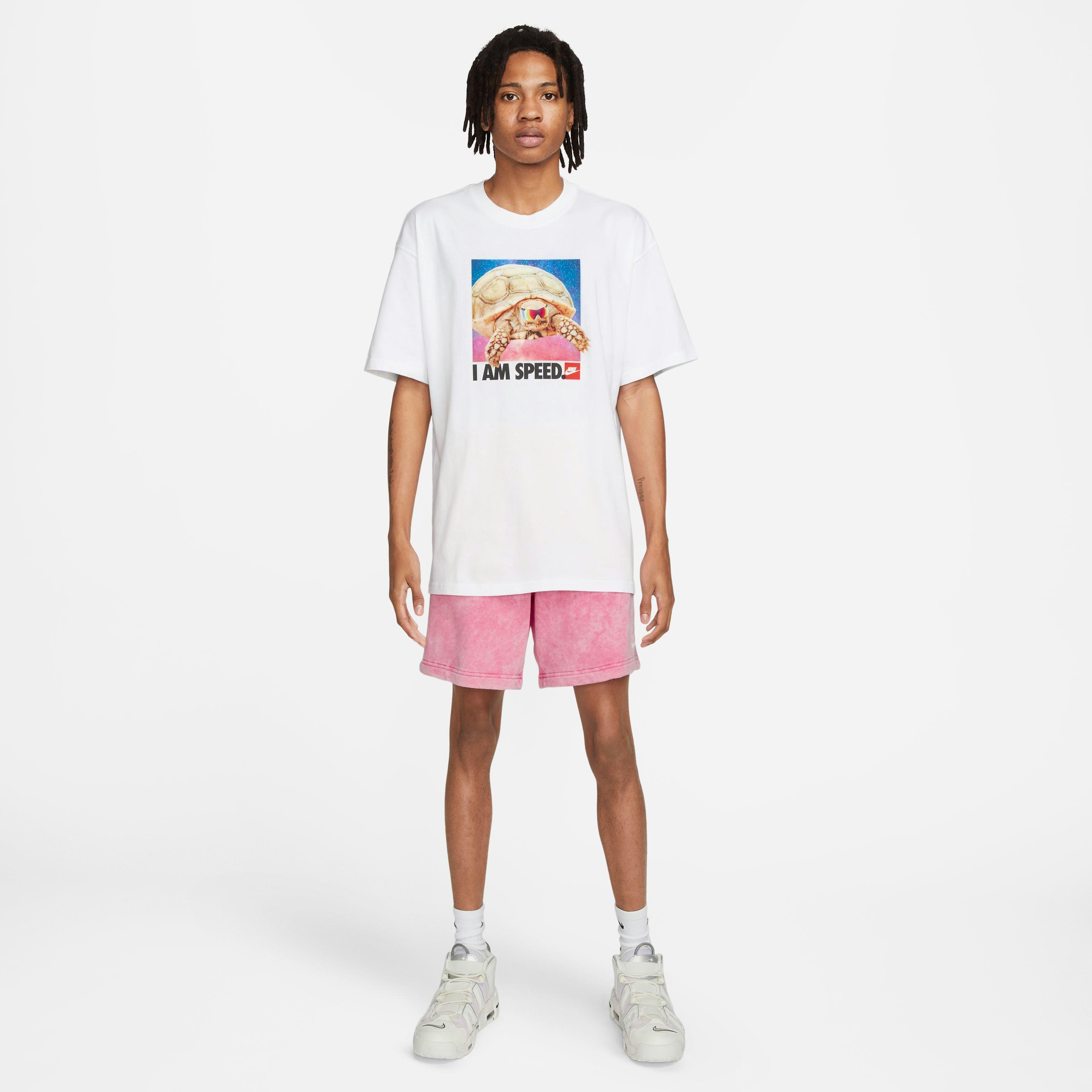 Nike Men's Sportswear Max90 Speed Turtle Tee-White