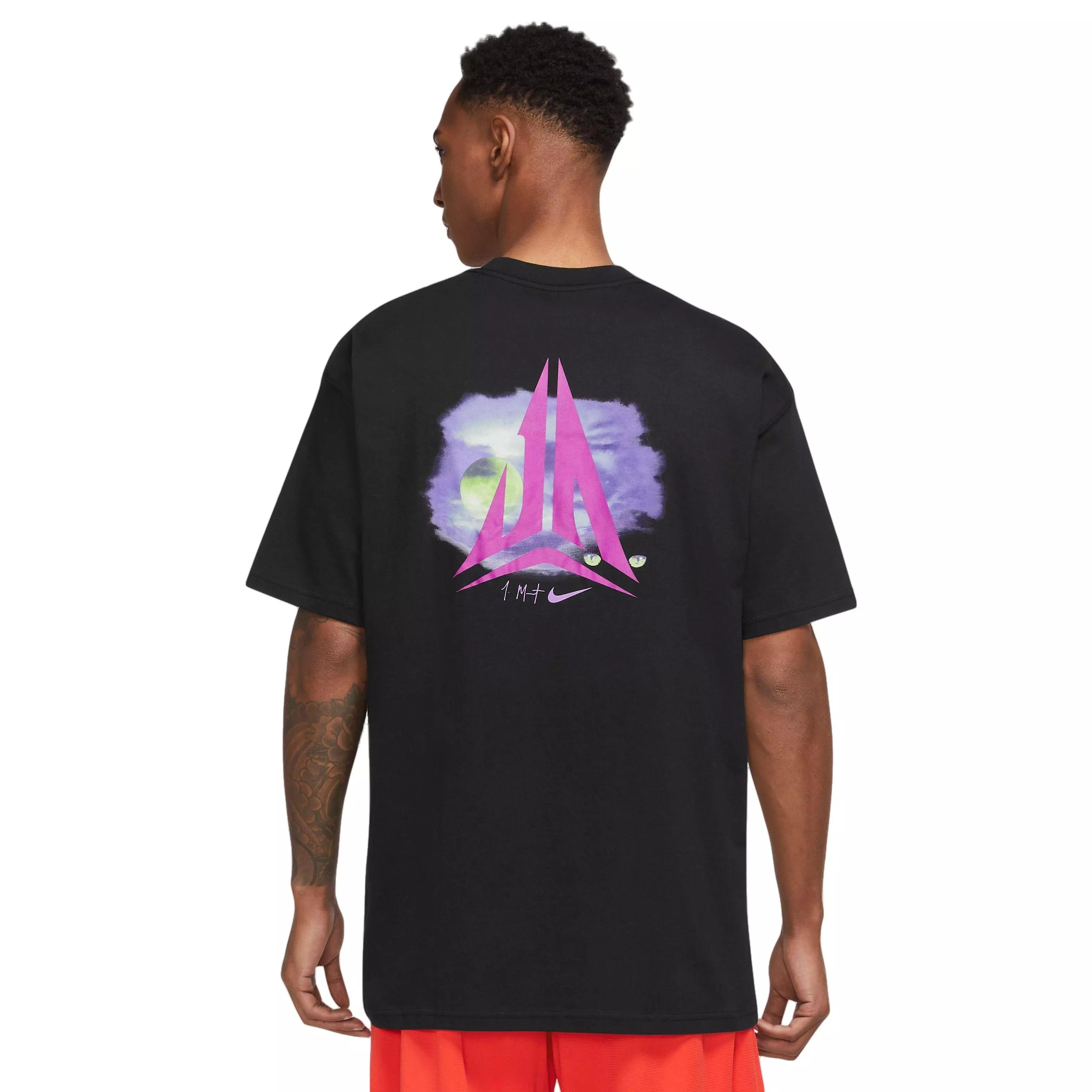 Nike Men's Max90 Ja Basketball Tee-Black - BLACK