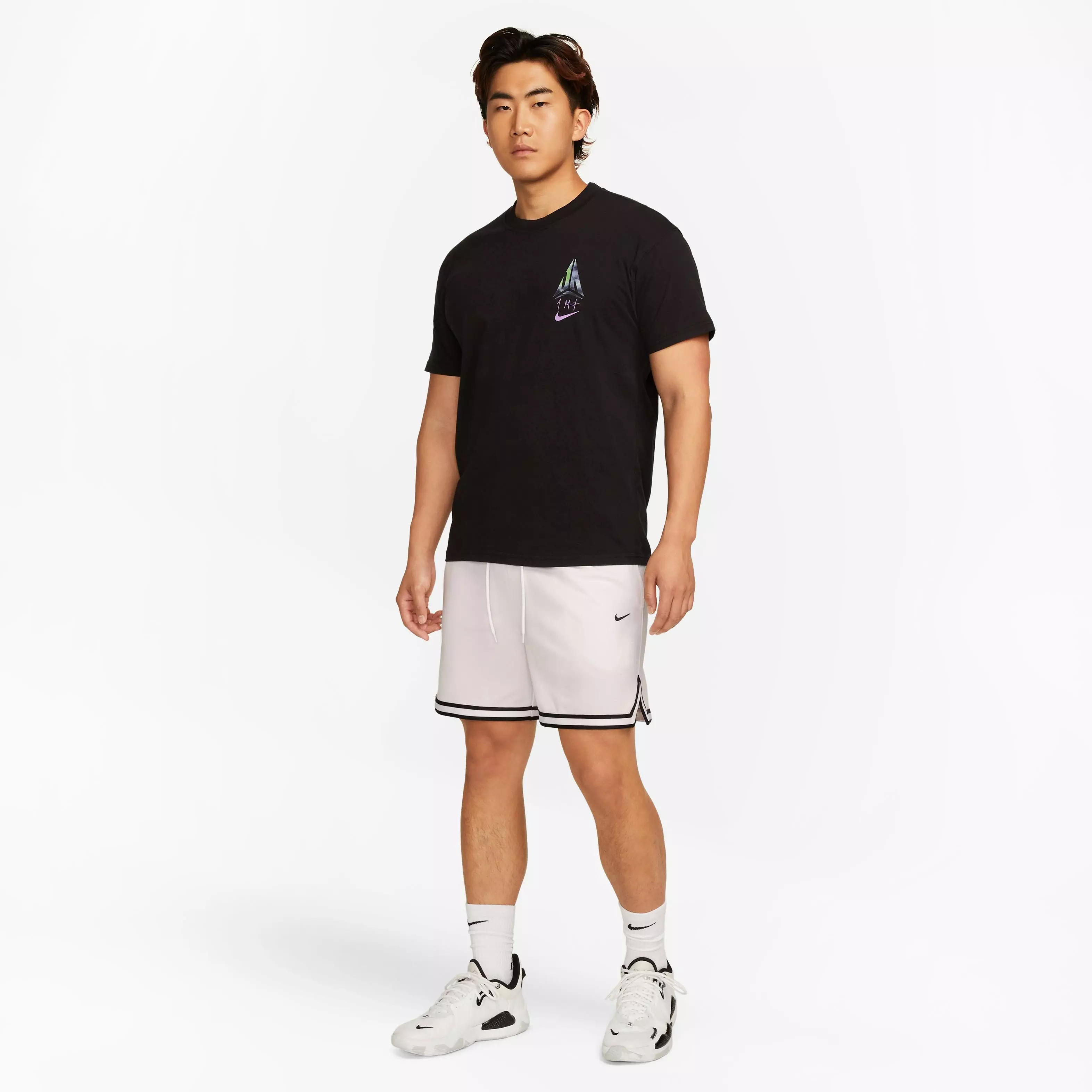 Nike Men's Max90 Ja Basketball Tee-Black - BLACK