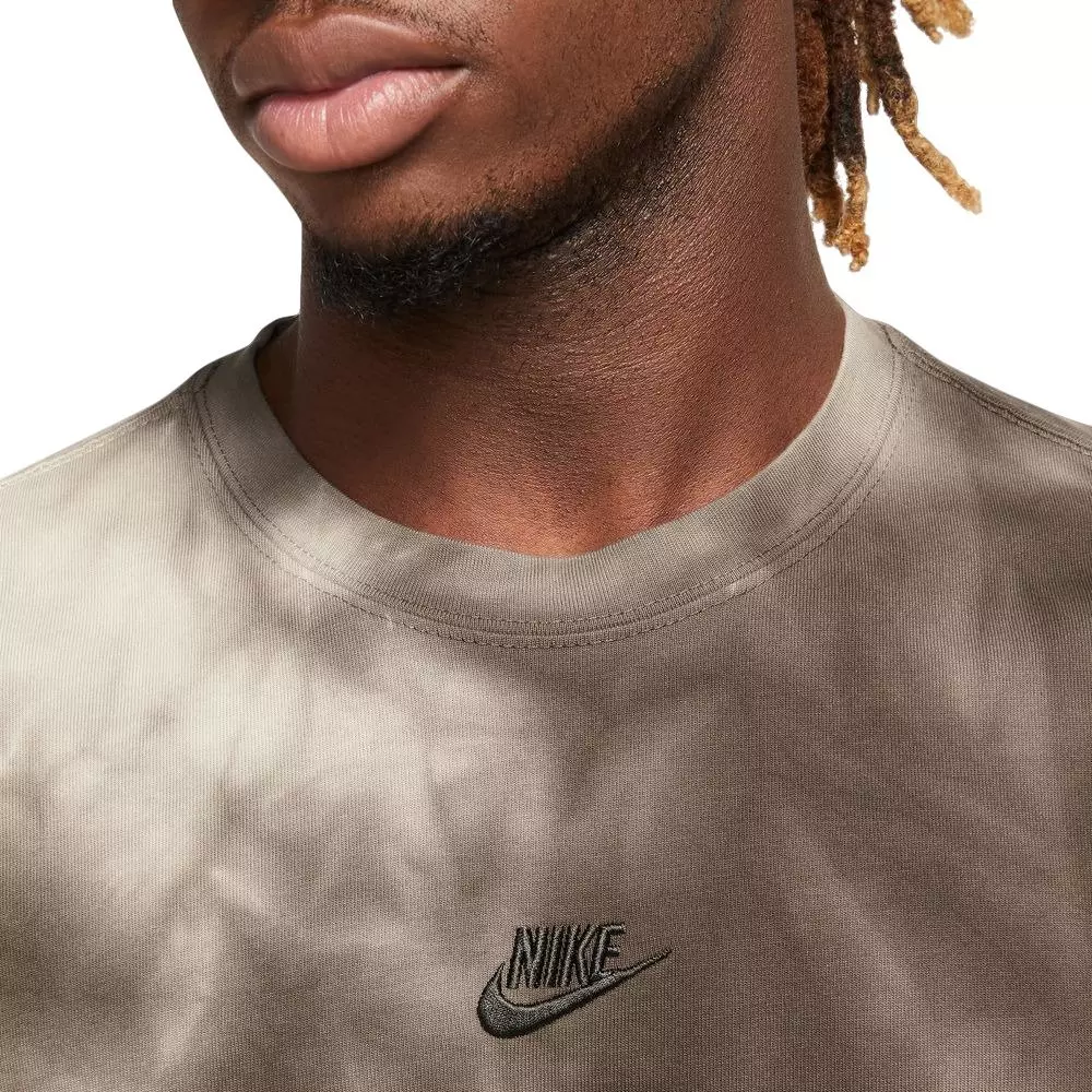 Nike Men's M90 Chic Dye Tee - Coconut Milk - KHAKI
