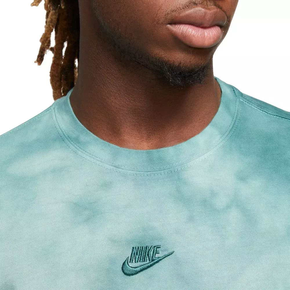 Nike Men's M90 Chic Dye Tee - Jade Ice - LT BLUE