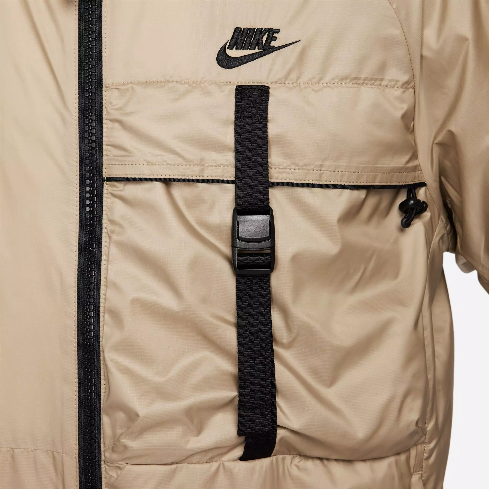 Nike Men's Tech Woven N24 Packable Lined Jacket - KHAKI