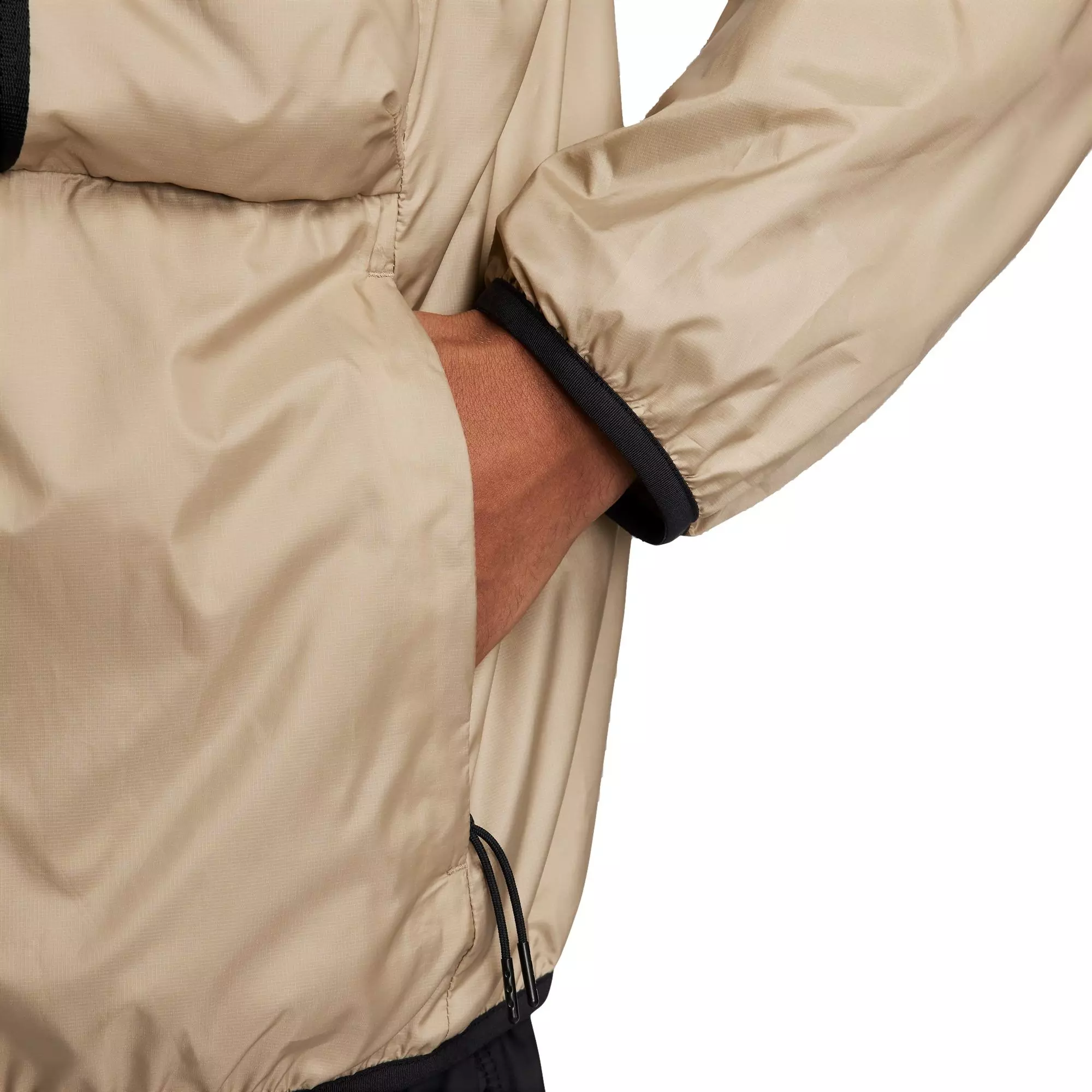 Nike Men's Tech Woven N24 Packable Lined Jacket - KHAKI