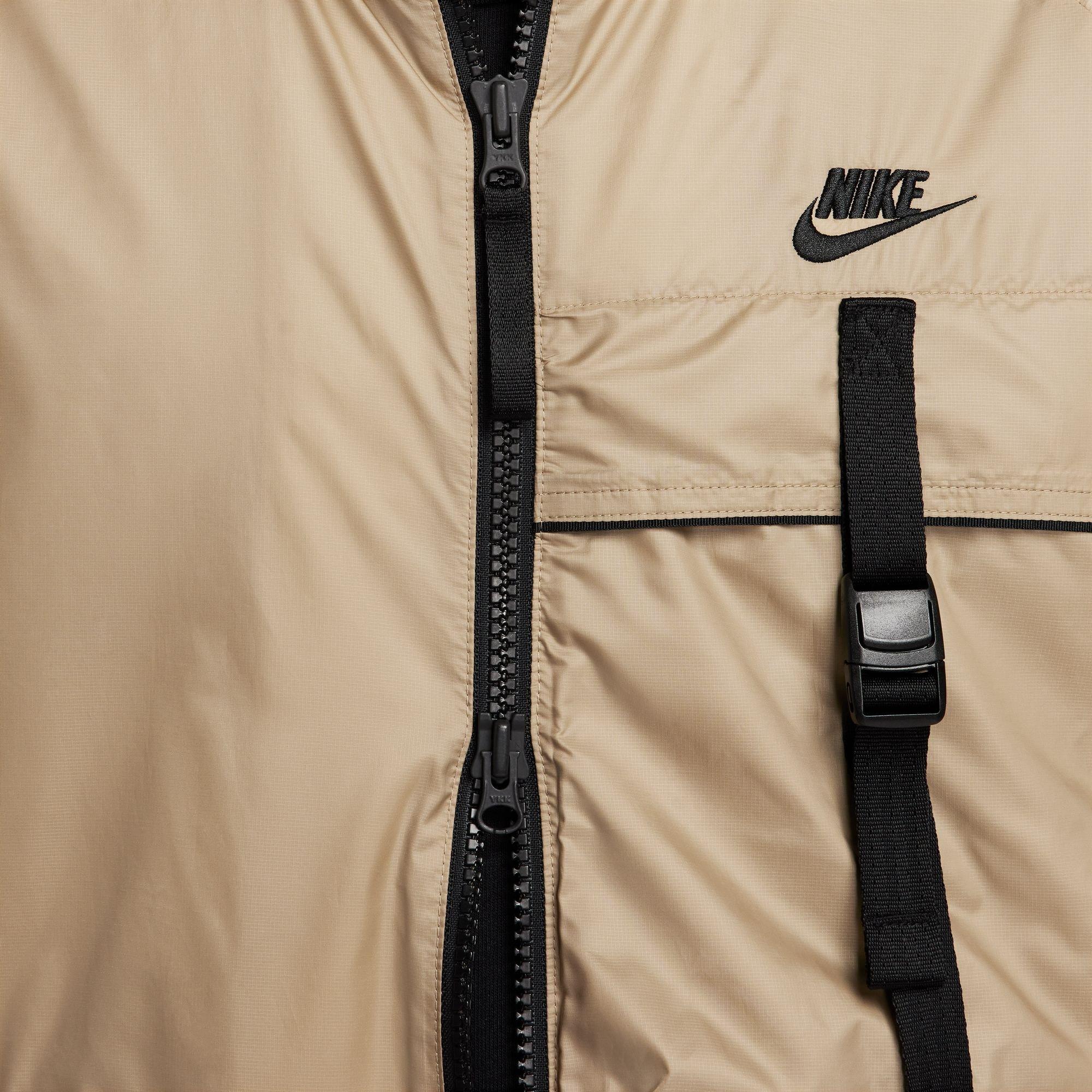 Nike Men's Tech Woven N24 Packable Lined Jacket - KHAKI Thumbnail View 6