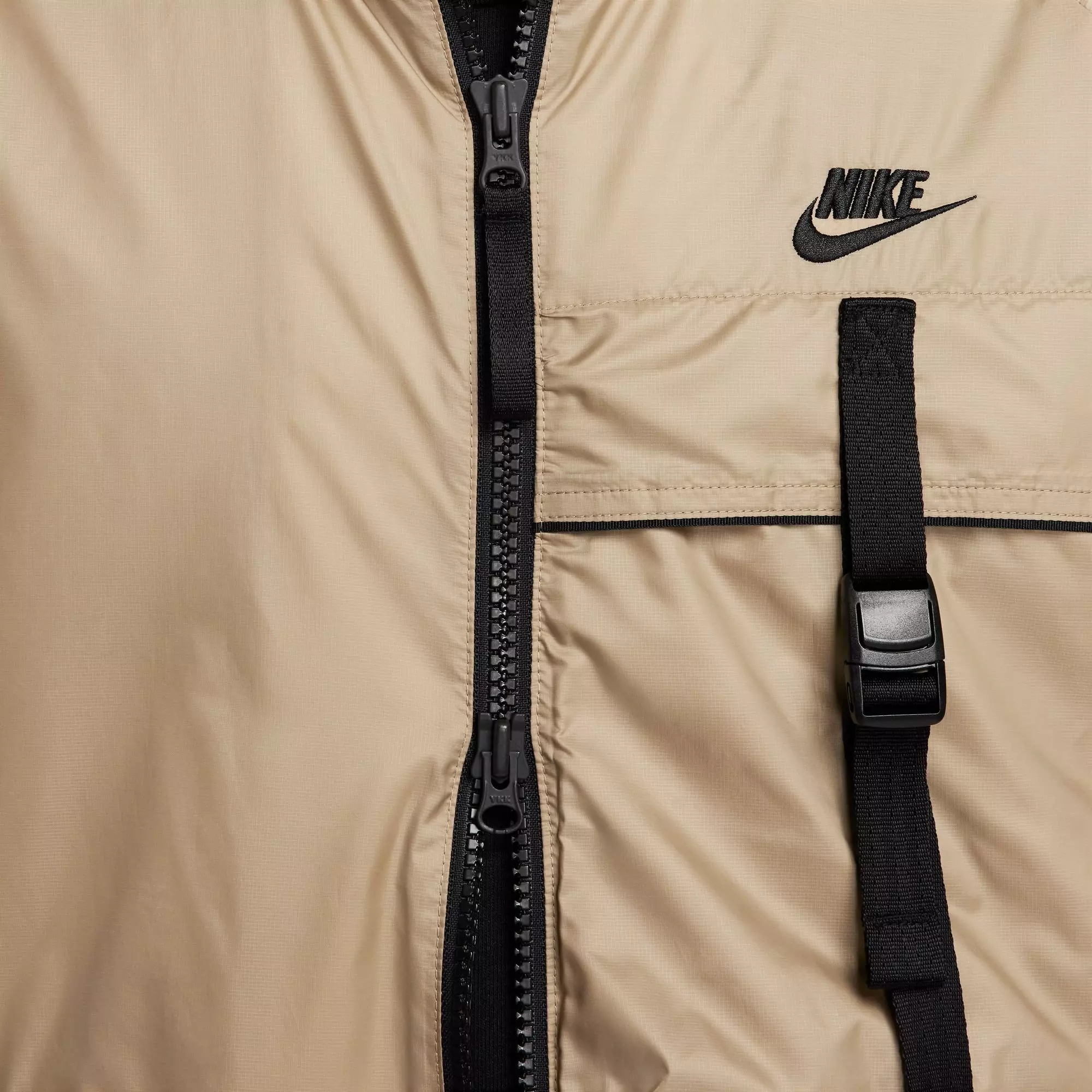 Nike Men's Tech Woven N24 Packable Lined Jacket - KHAKI