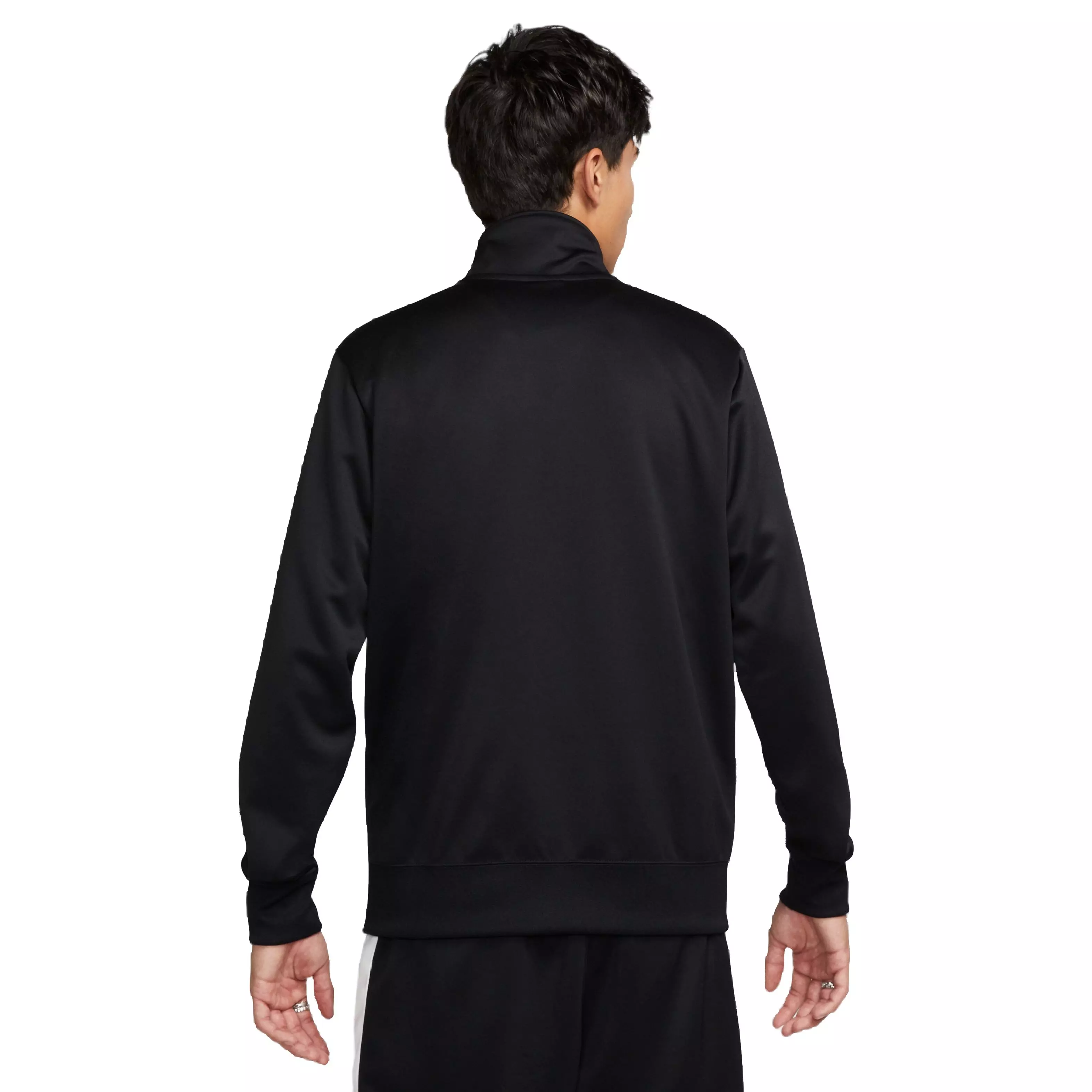 Nike Men's Air Track Jacket-Black/White - BLACK/WHITE