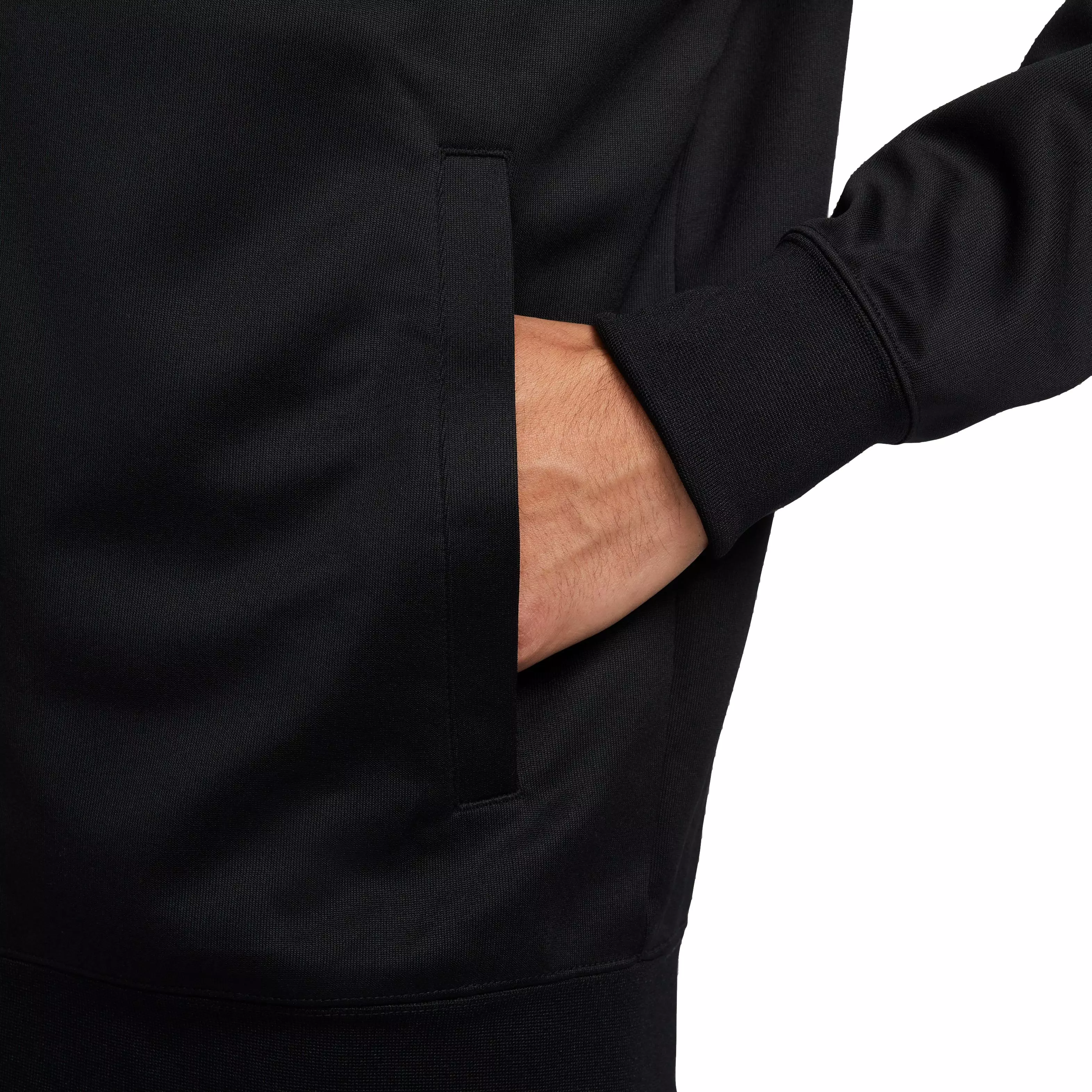 Nike Men's Air Track Jacket-Black/White - BLACK/WHITE