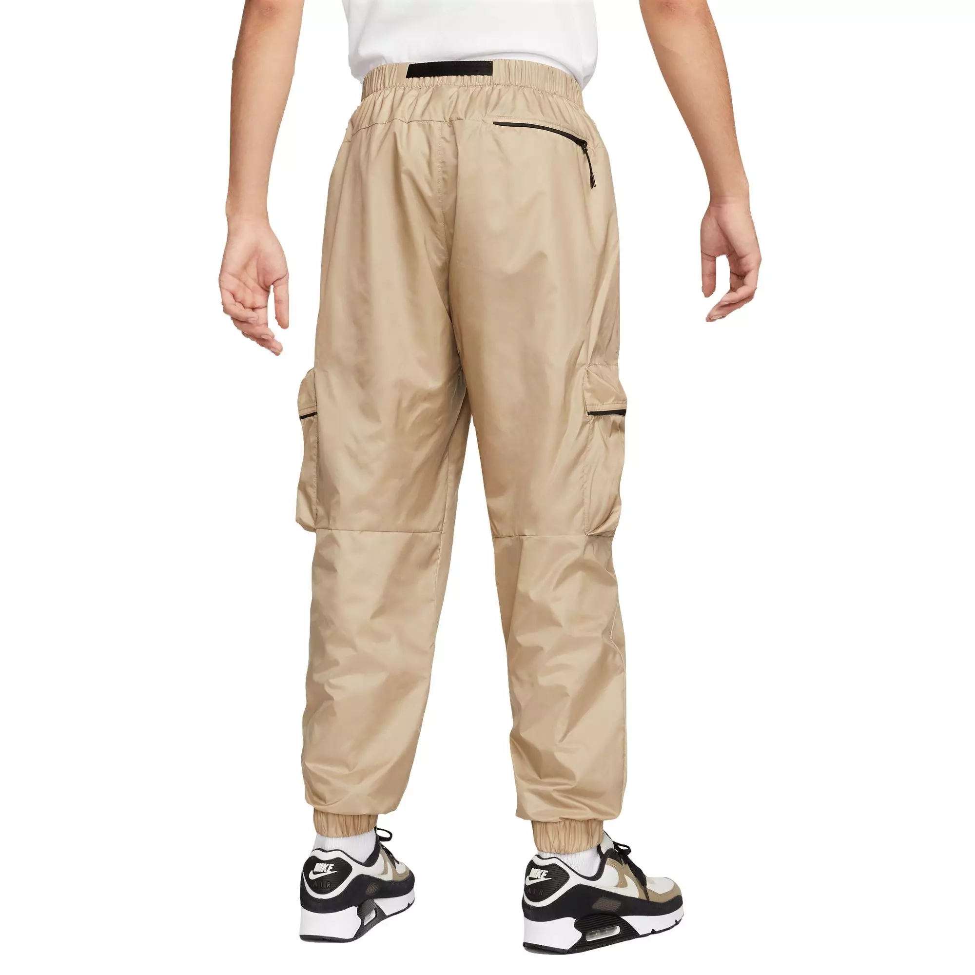 Nike Men's Tech Lined Woven Pants-Khaki - KHAKI