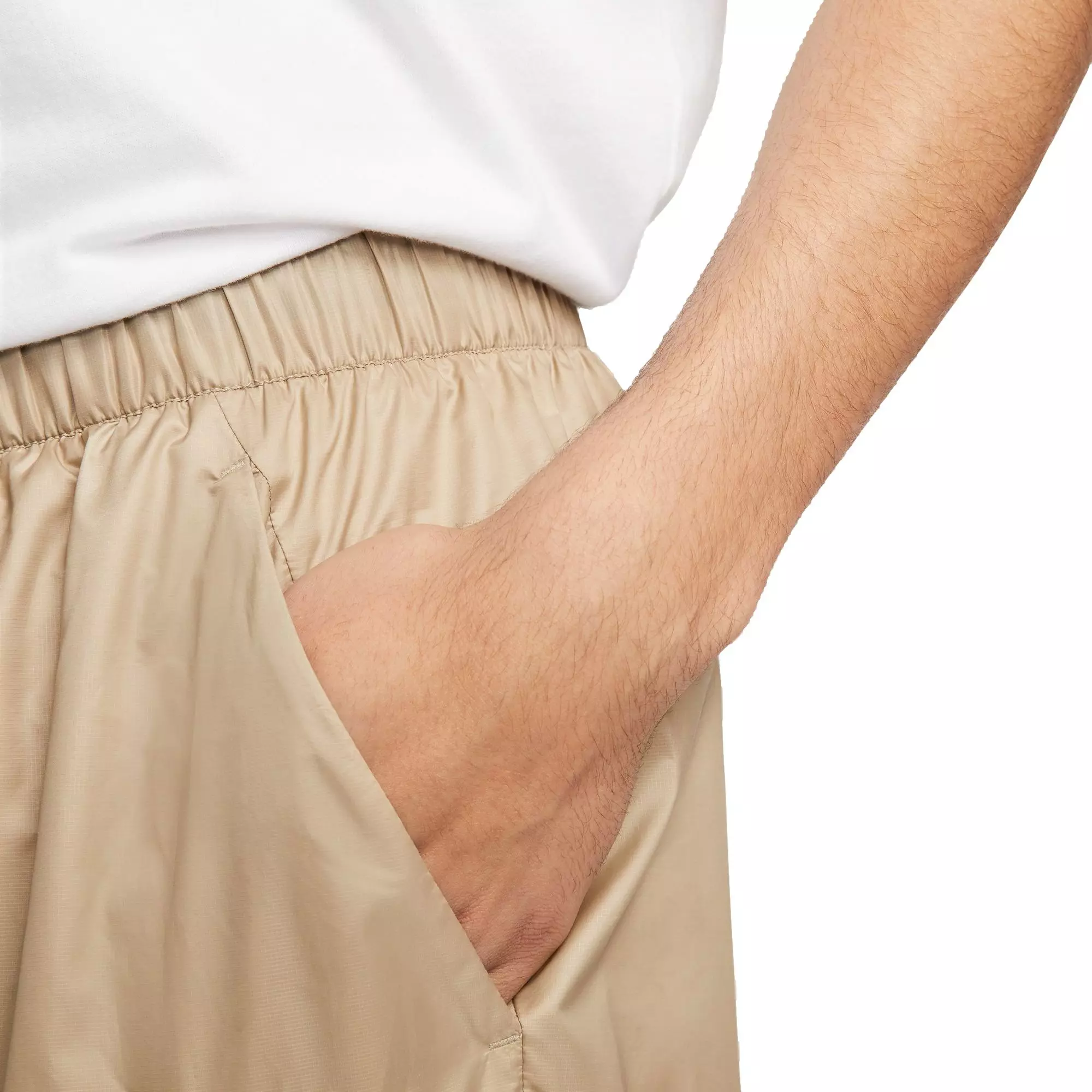 Nike Men's Tech Lined Woven Pants-Khaki - KHAKI