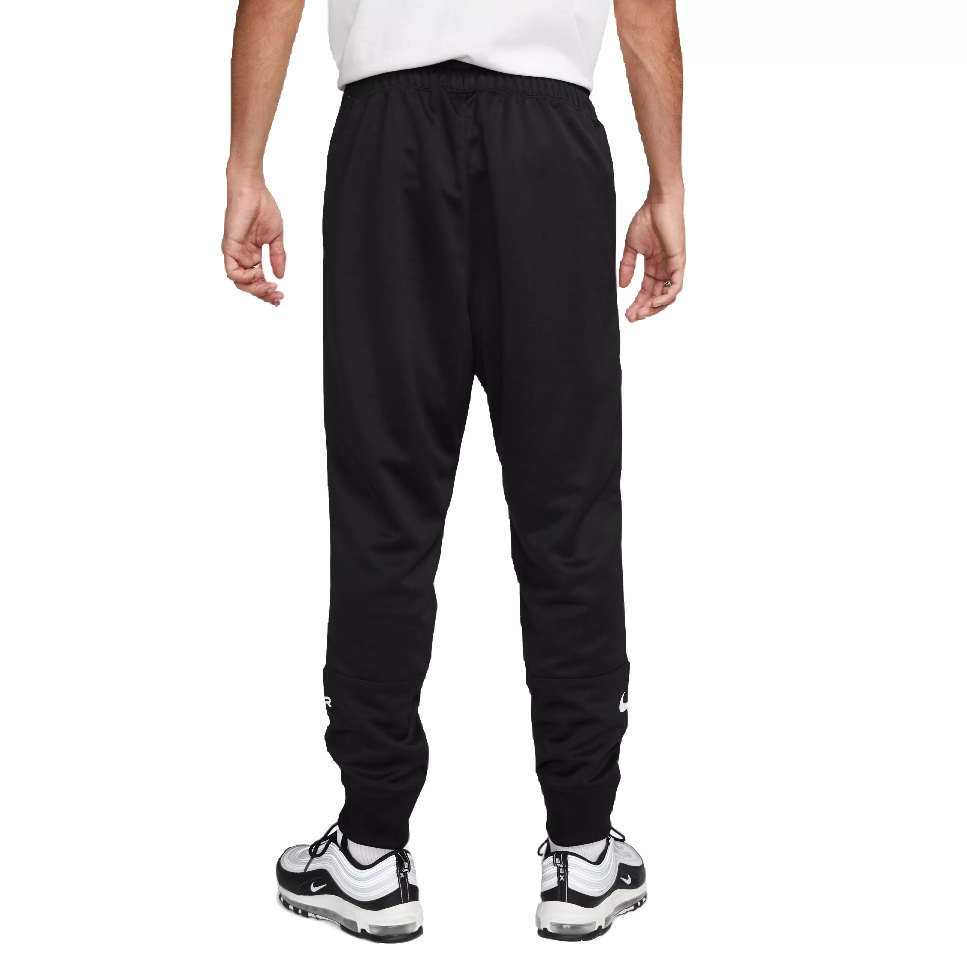 Nike Men's Air Track Pants - Black/White - BLACK/WHITE